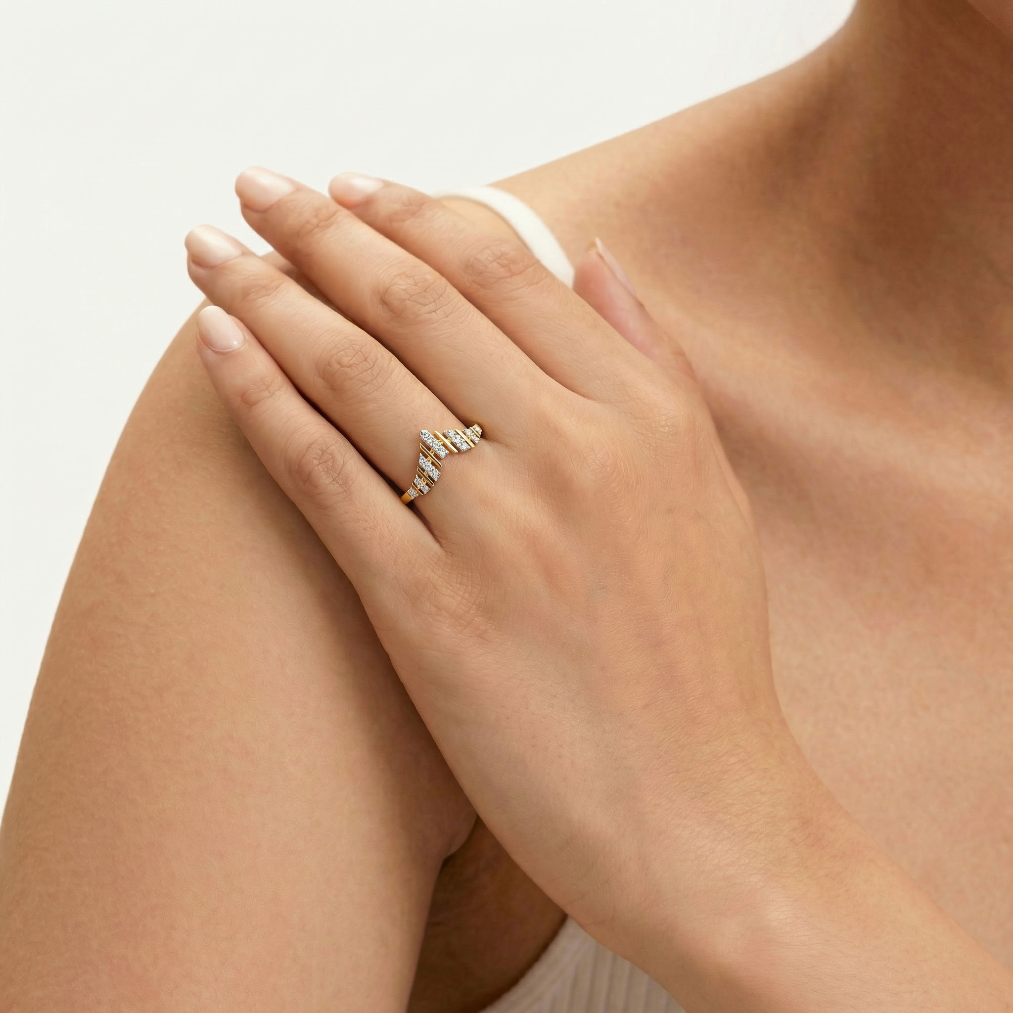 Radiant Edge Diamond Ring 2