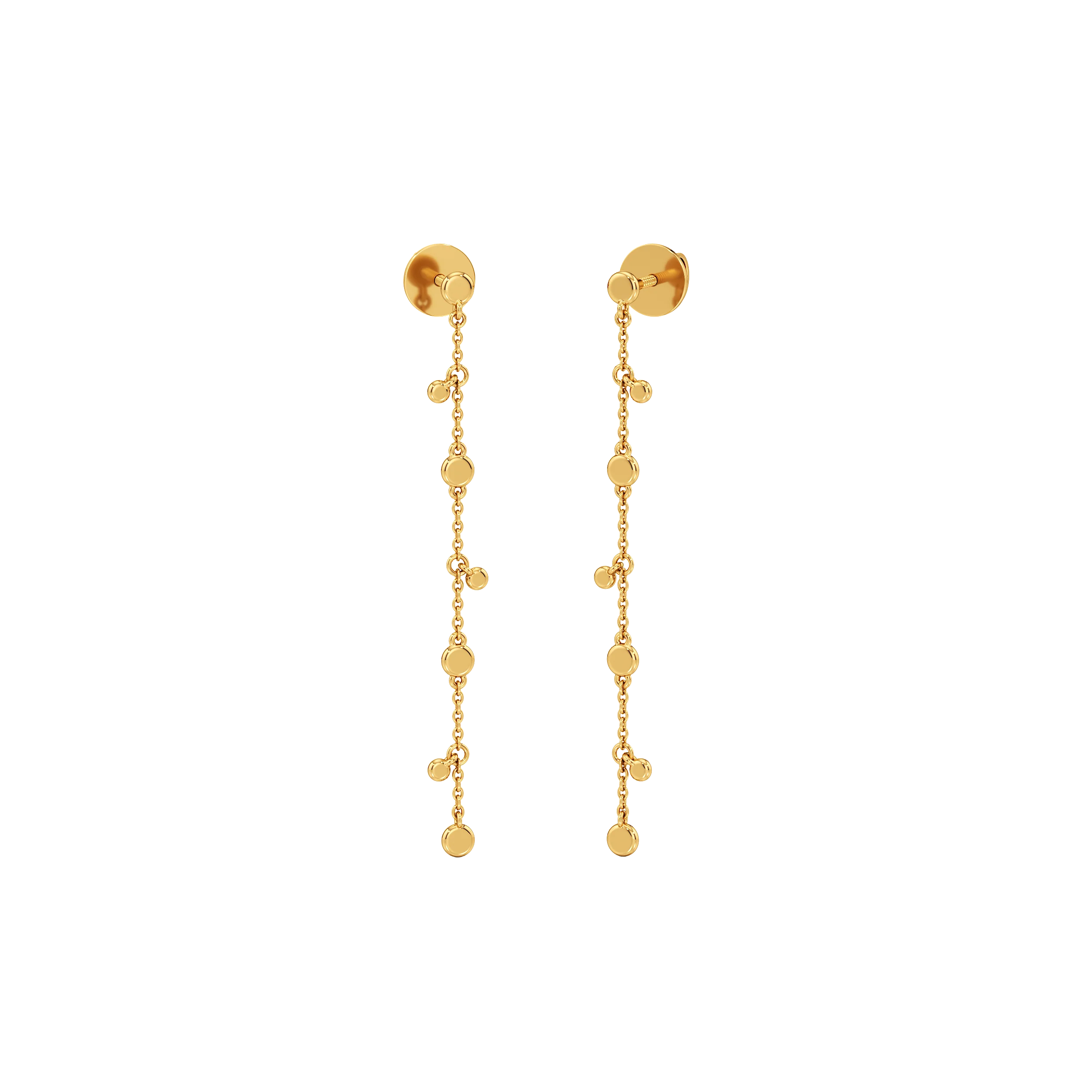 Cascade Dots Drop Earrings