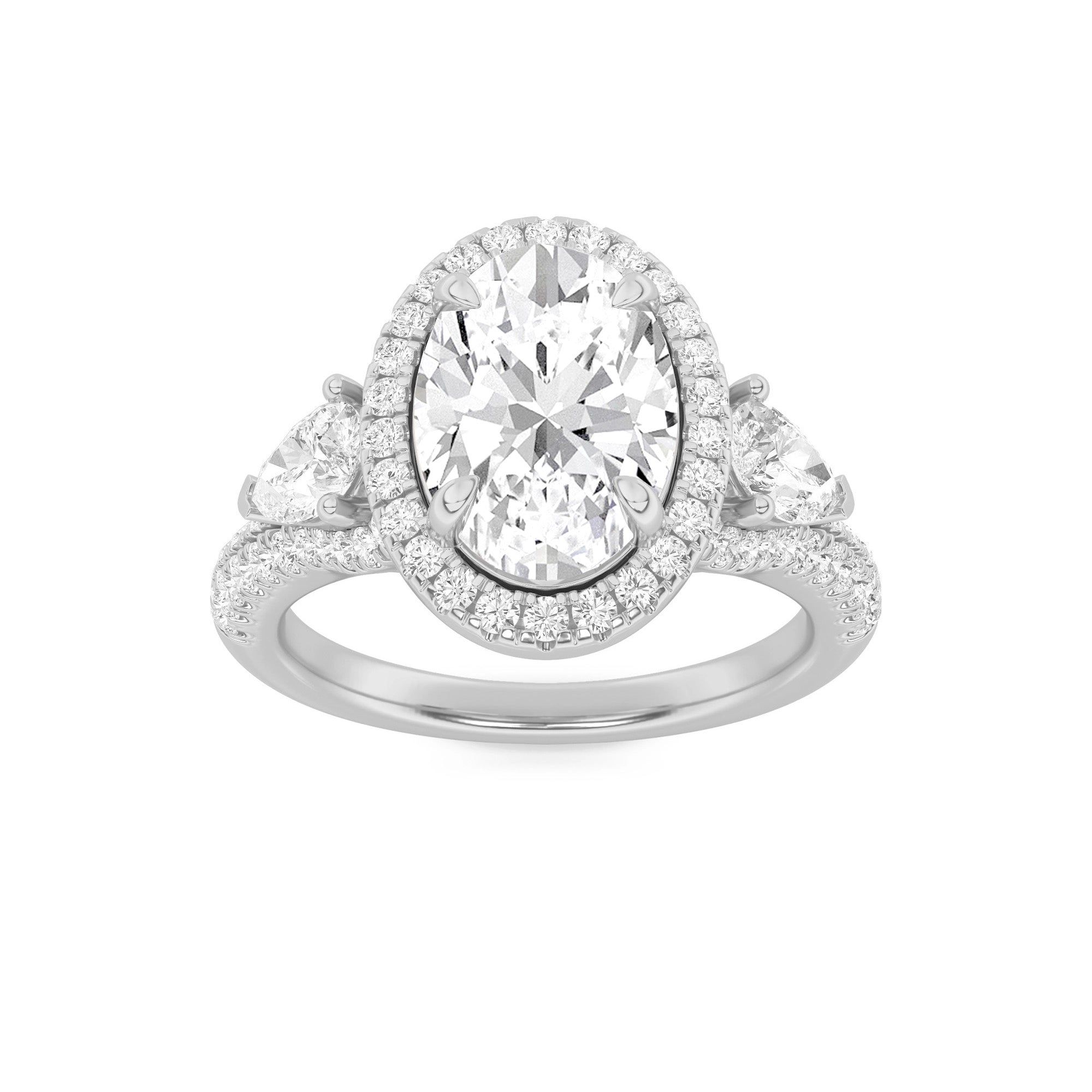 Radiance Triology 3 Stone Ring 4