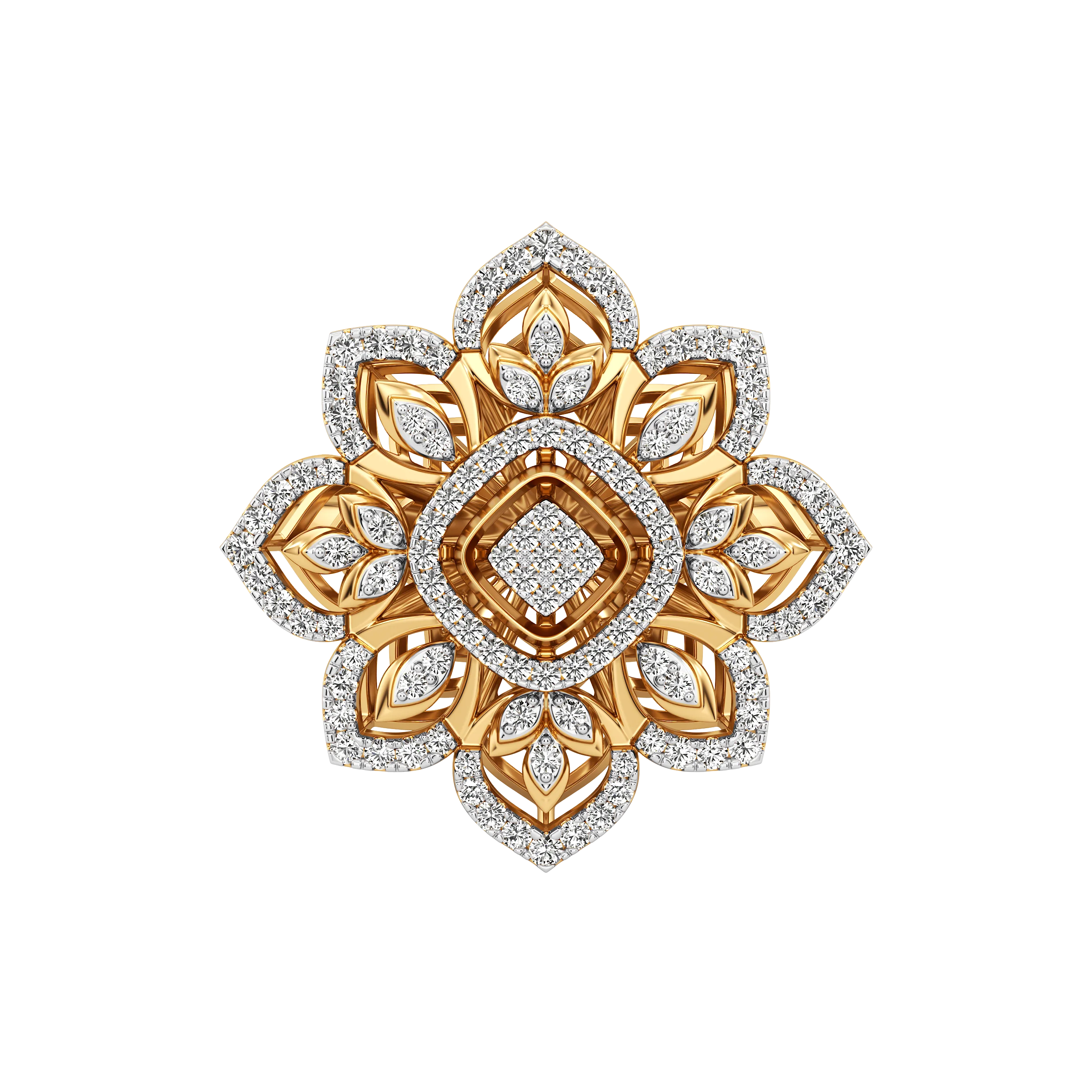 Lustre Petal Grande Ring hover