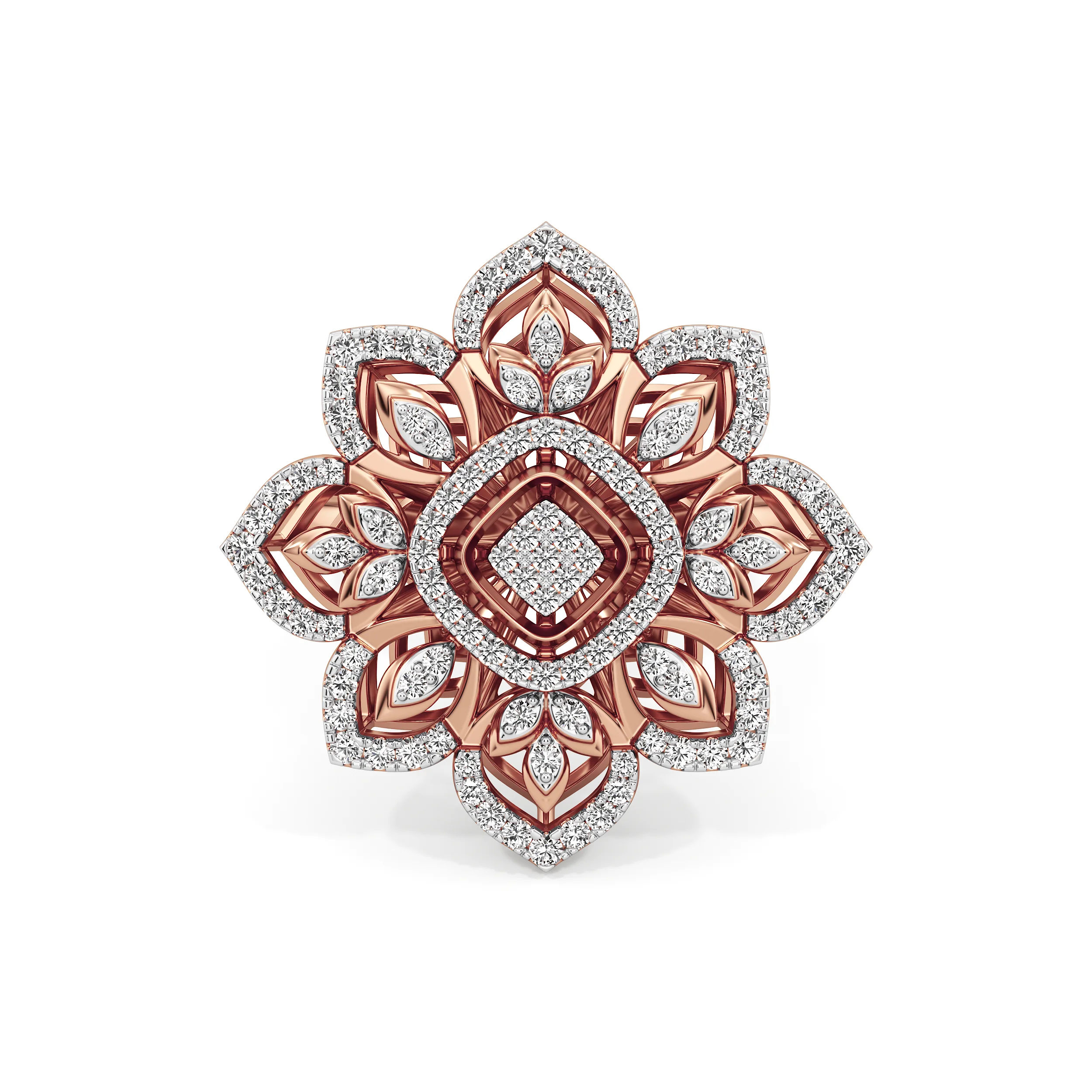 Lustre Petal Grande Ring 13