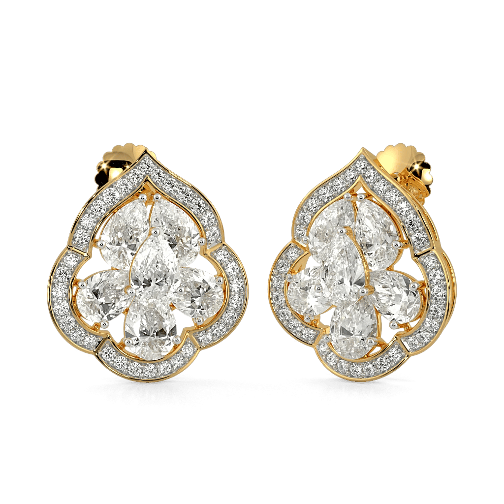 Dewdrop Gleam Occasion Stud Earrings 0