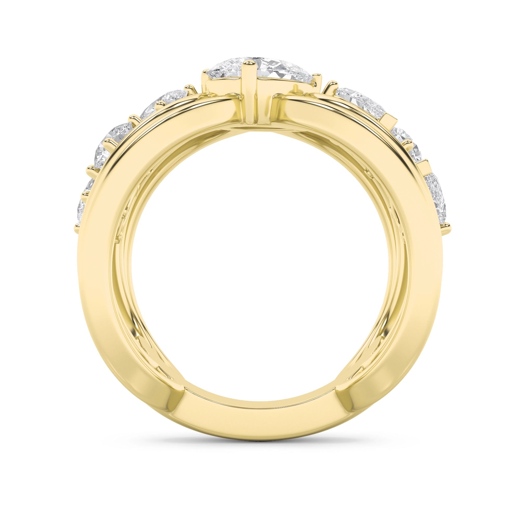 Stellar Five Cocktail Ring 2