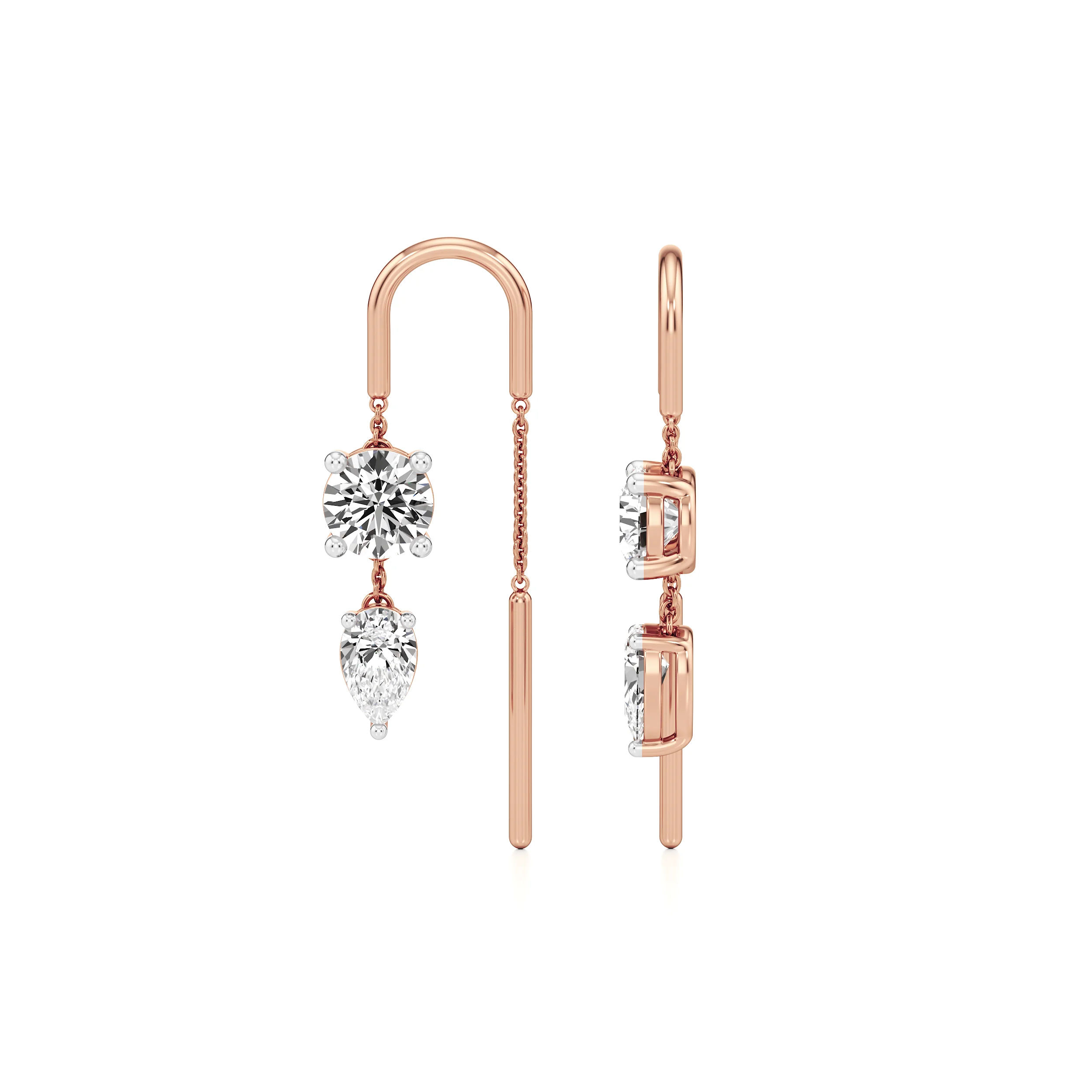 The Lyria Threader Earrings 5