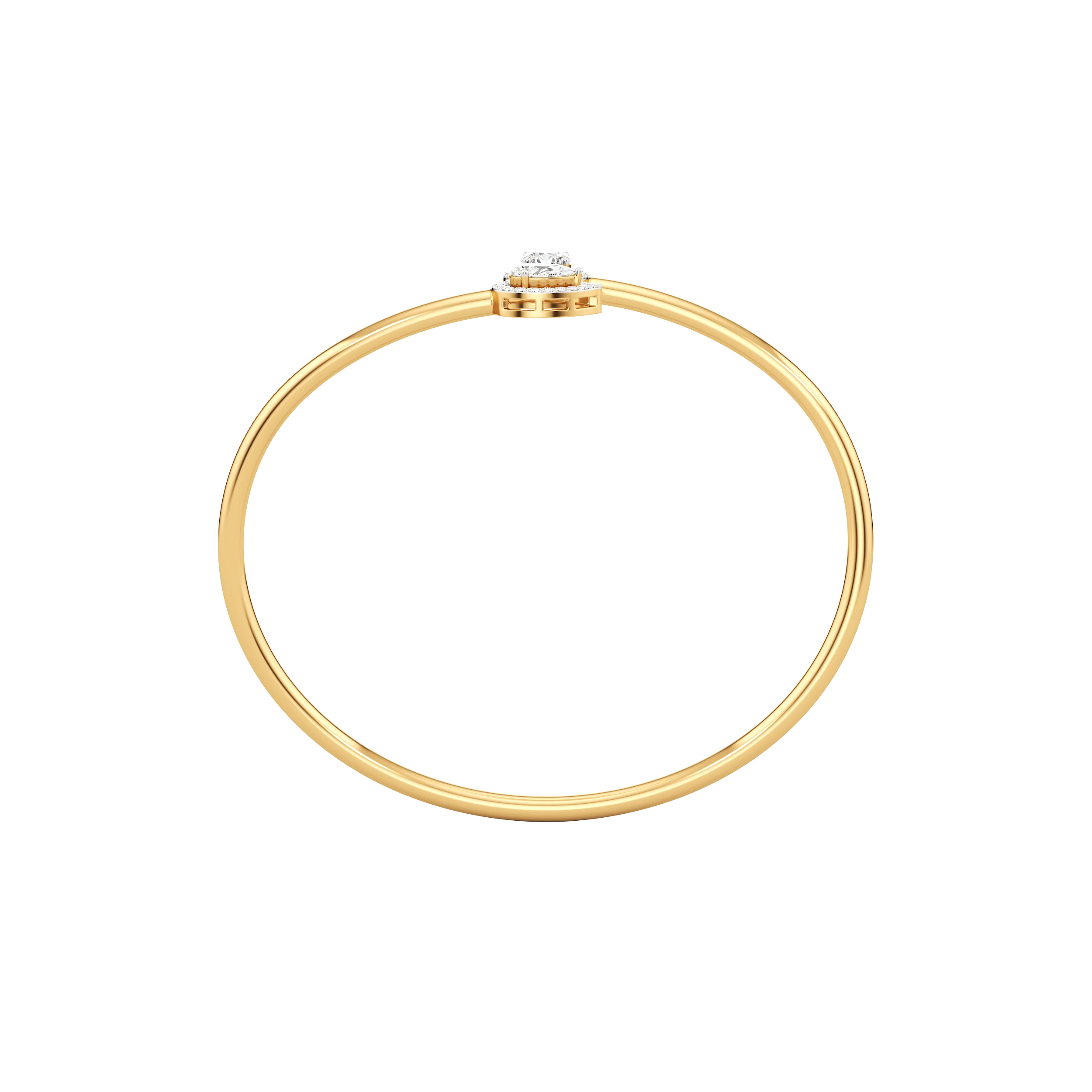 Dual Glow Diamond Bangle hover
