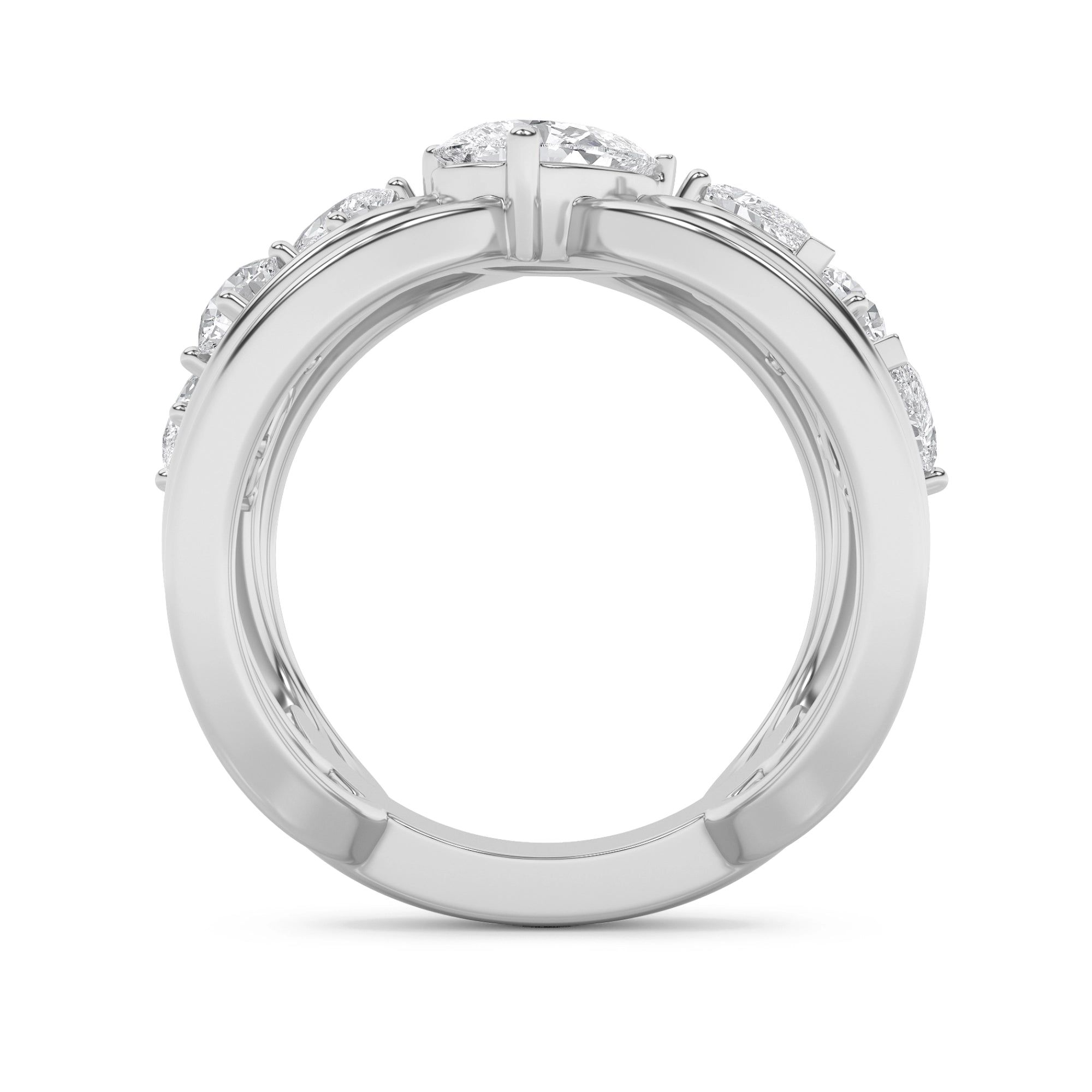 Stellar Five Cocktail Ring 6