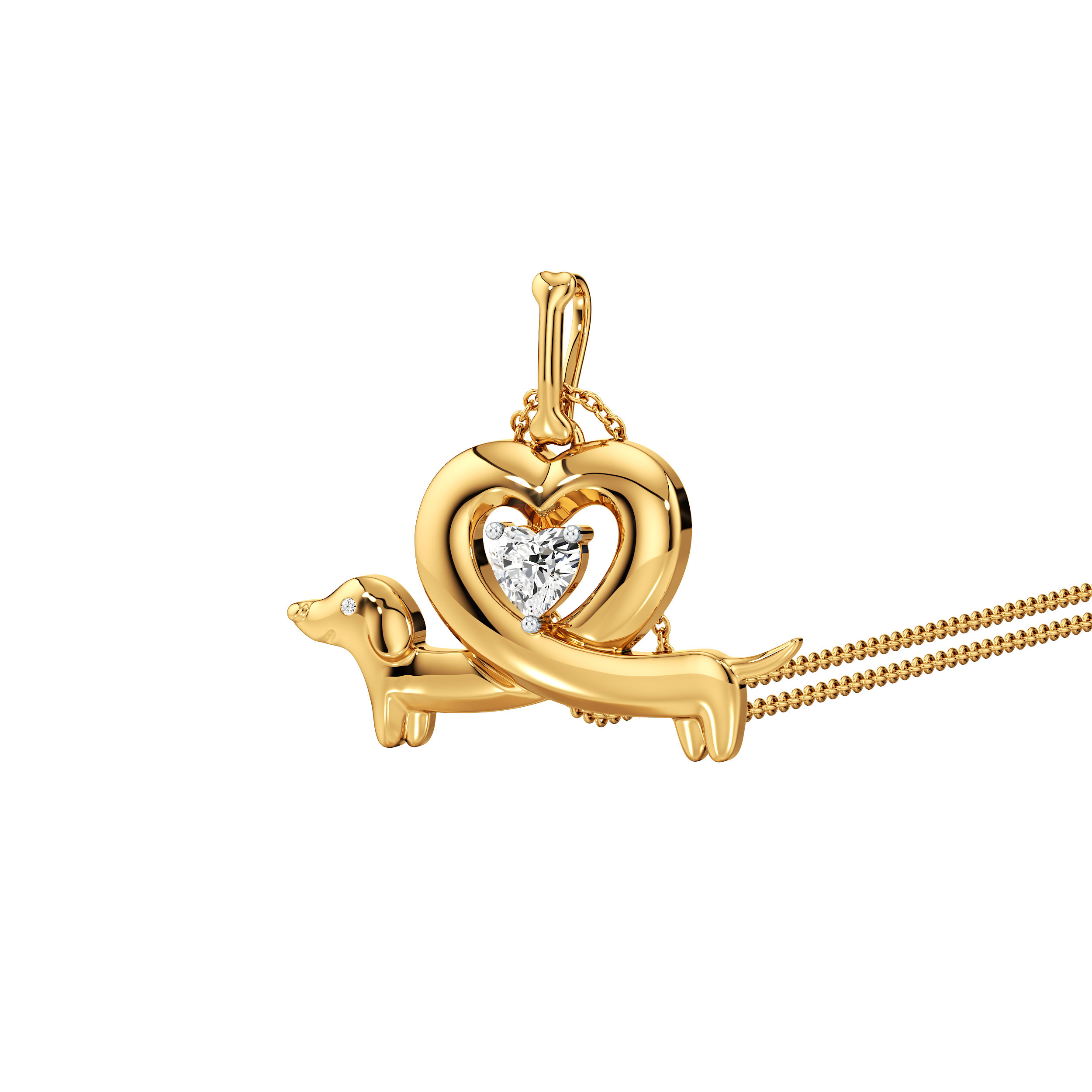 Wag and Wiggle Pendant     0