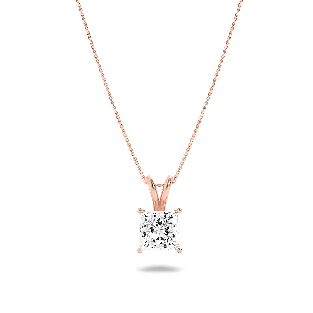 Prism Solitaire Pendant 10