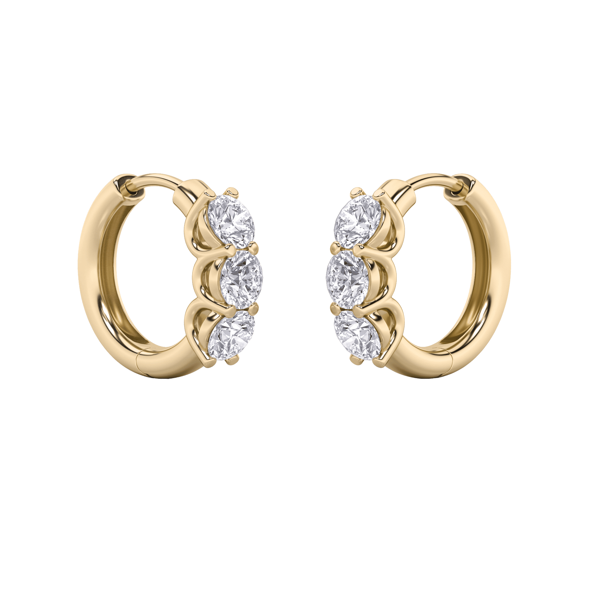 Trio Of Light Bali Earrings 0