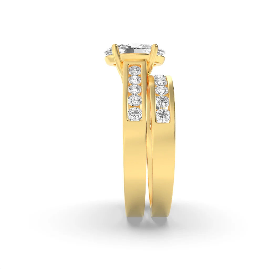 Celestial Union Bridal Ring Set 2