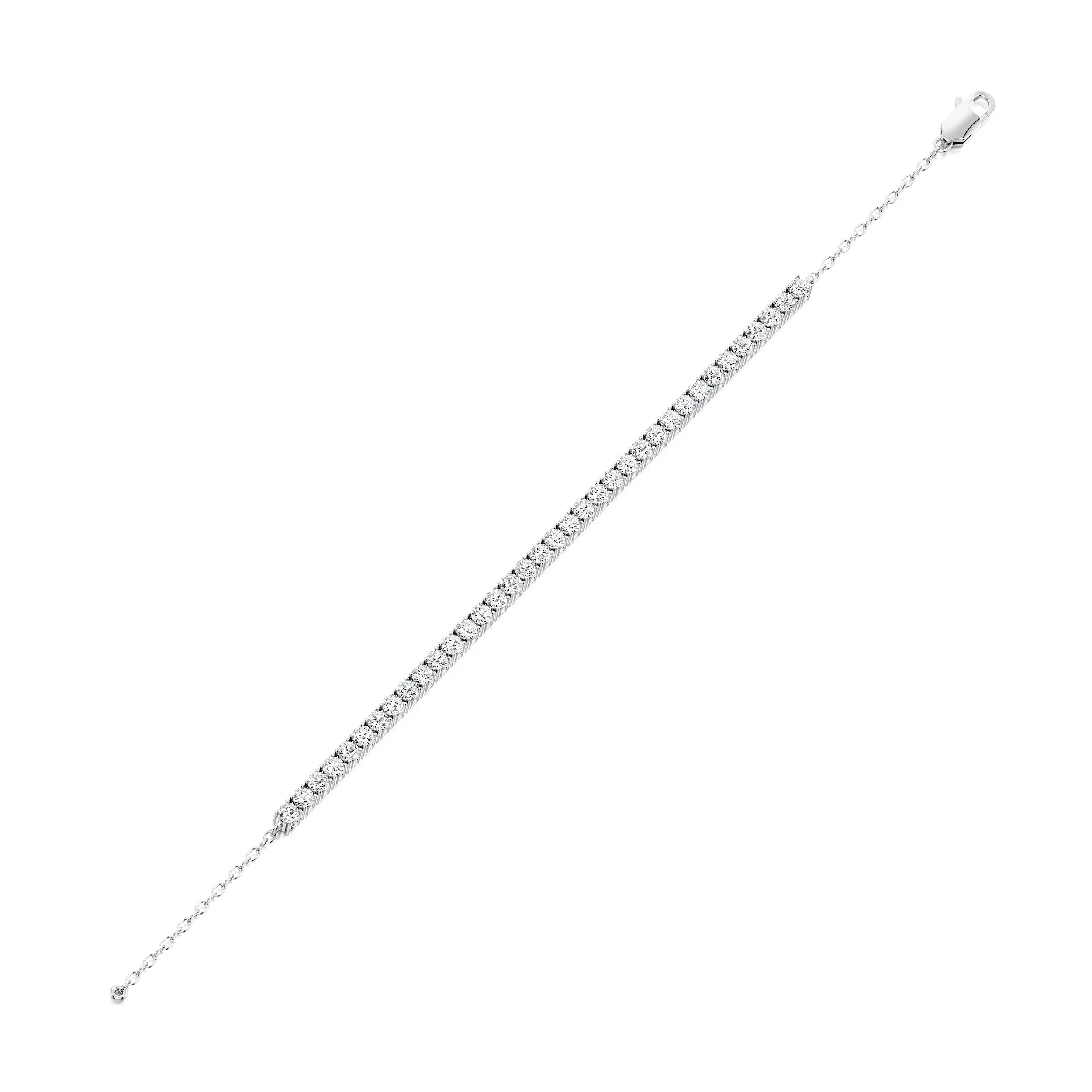 Lustre Line Tennis Bracelet 5