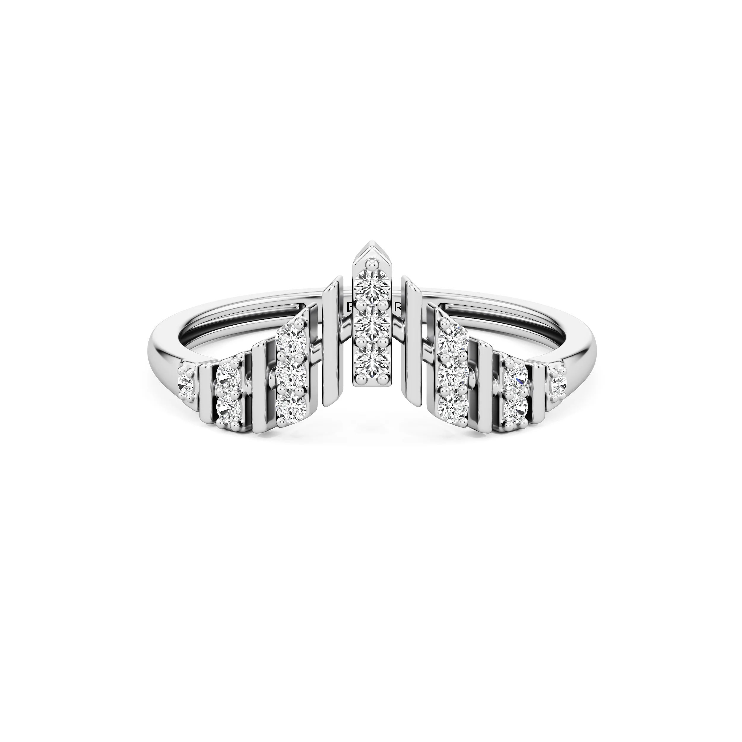 Radiant Edge Diamond Ring 6