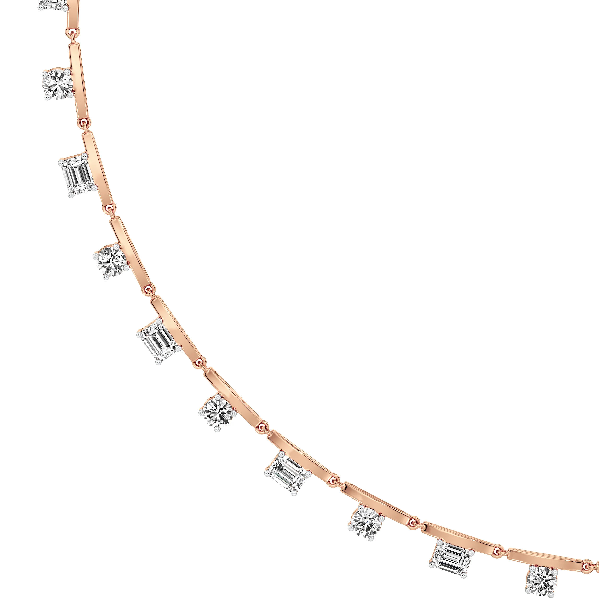 Starlight Serenade Tennis Necklace 9