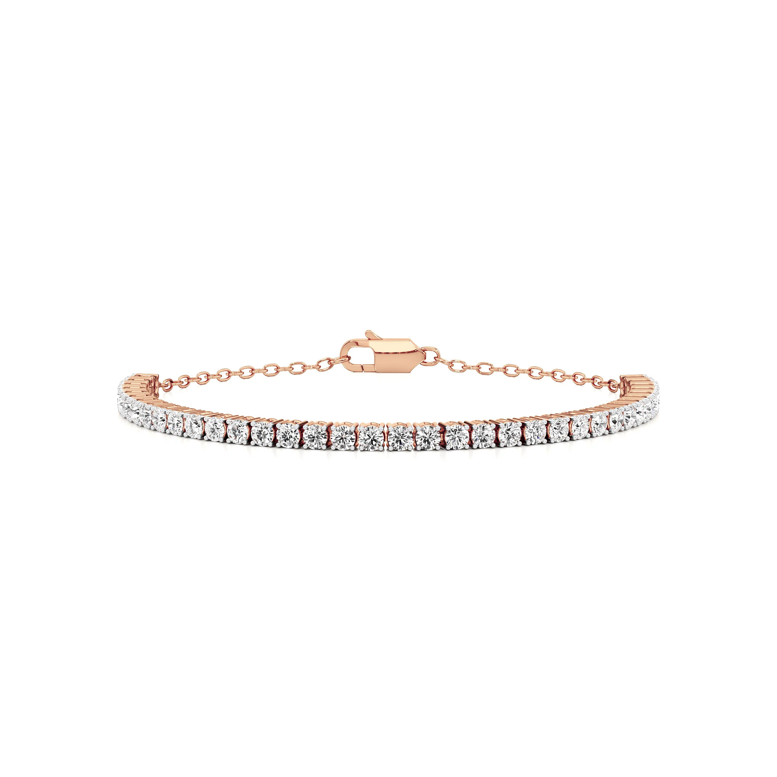 Lustre Line Tennis Bracelet 6