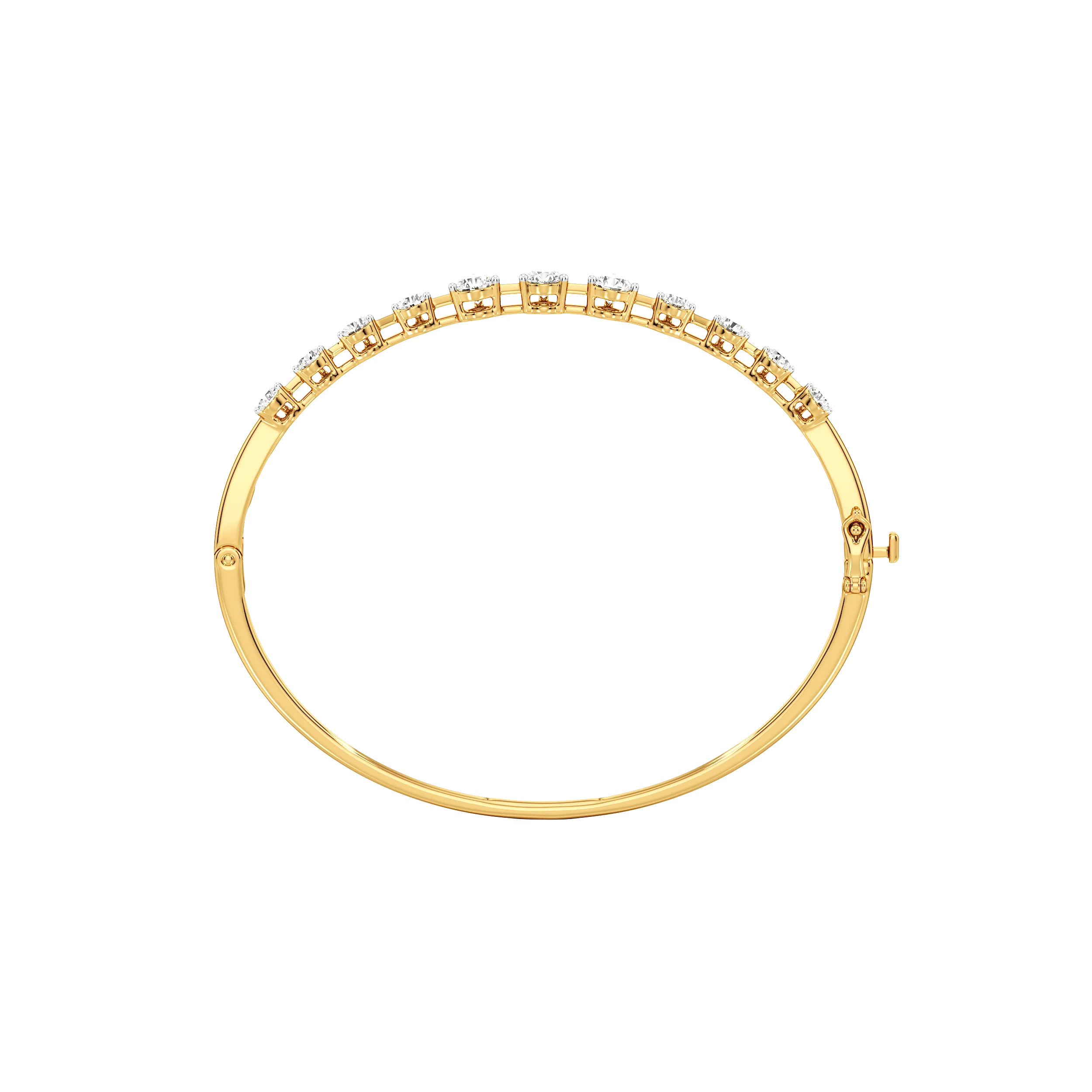Linear Luxe Bangle hover