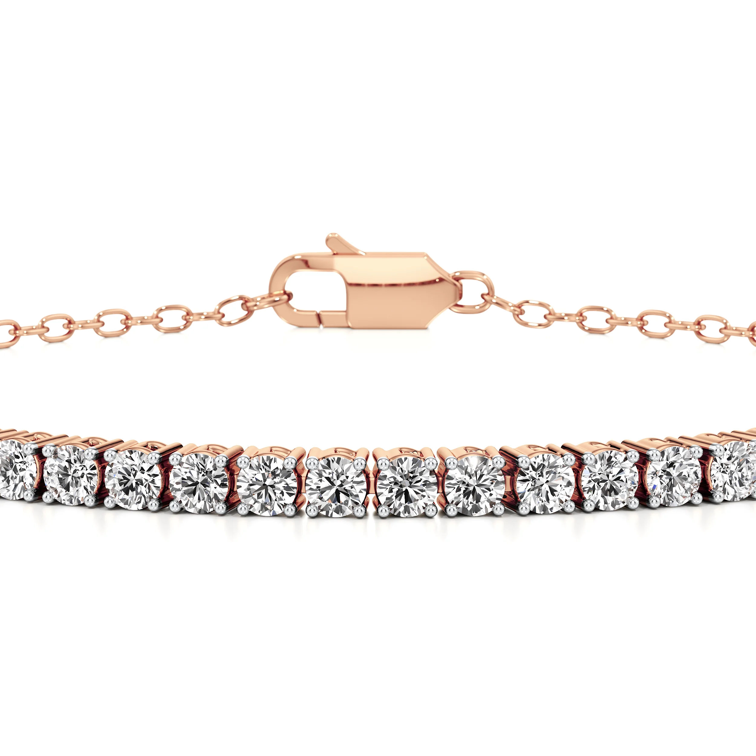 Lustre Line Tennis Bracelet 7