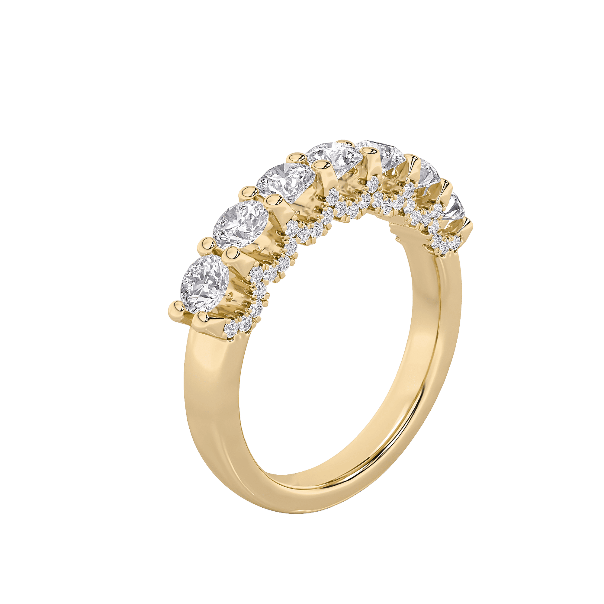 Seven Star Bridal Ring Set 1