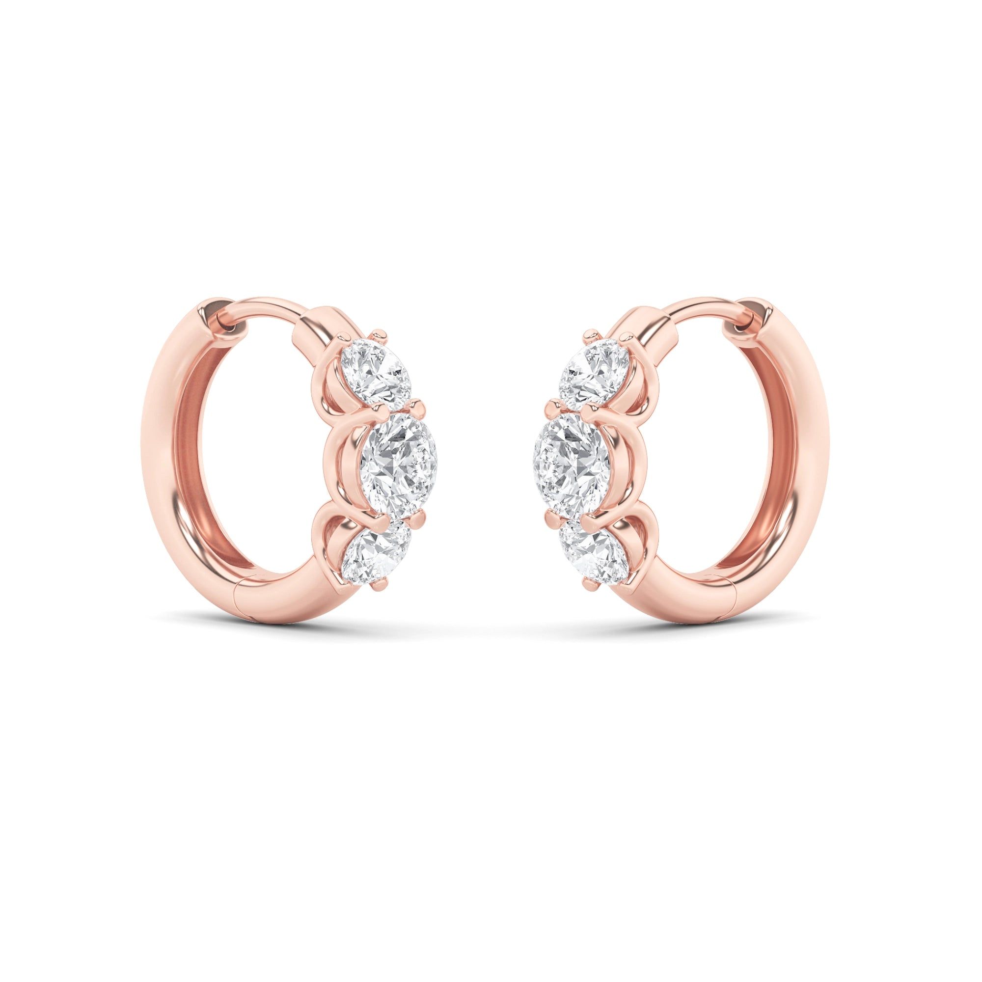 Gleaming Trio Bali Earrings 6