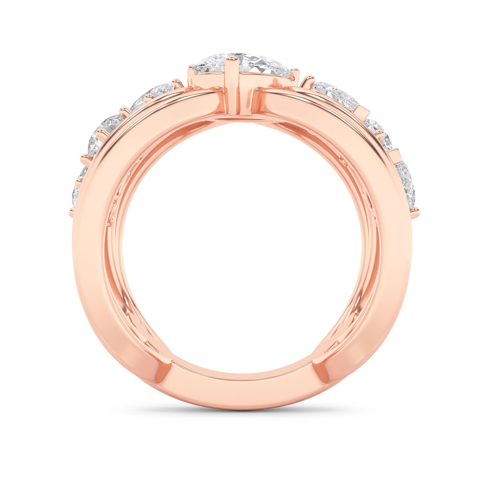 Stellar Five Cocktail Ring 10
