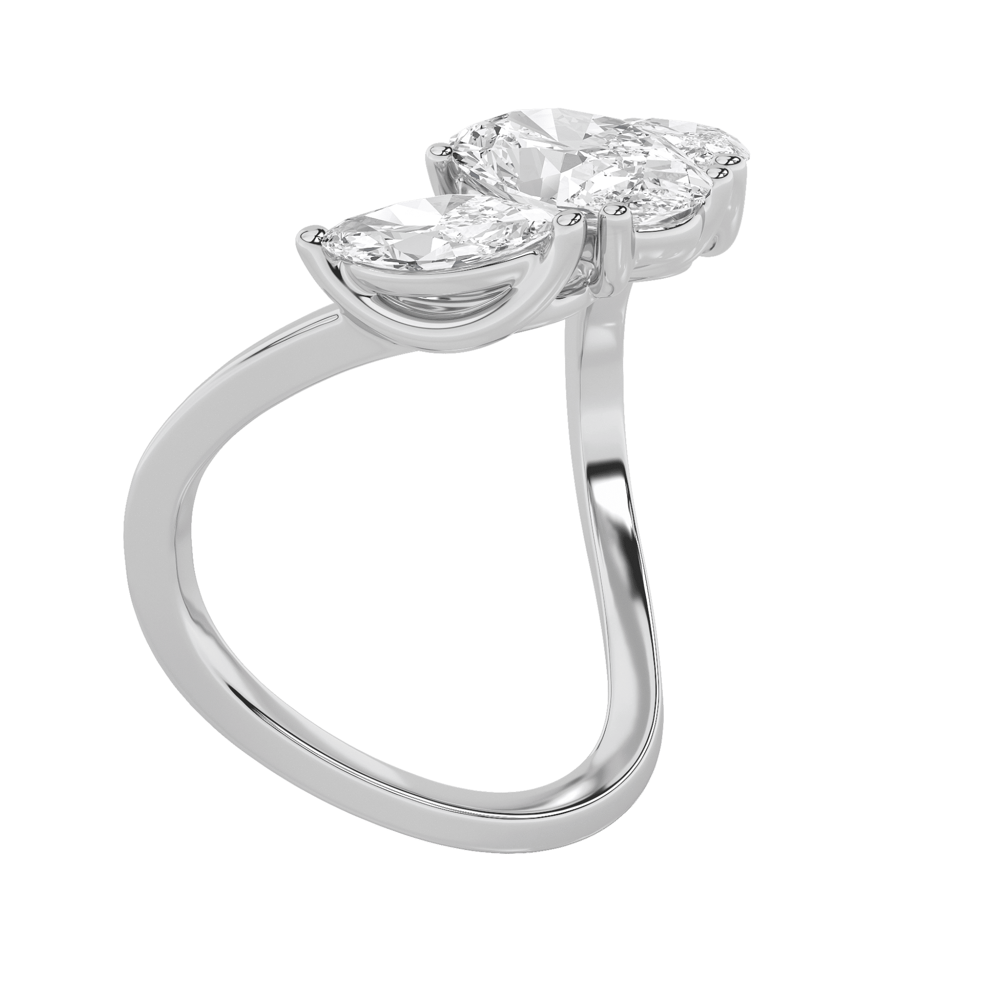 Graceful Curve Vanki Ring 5
