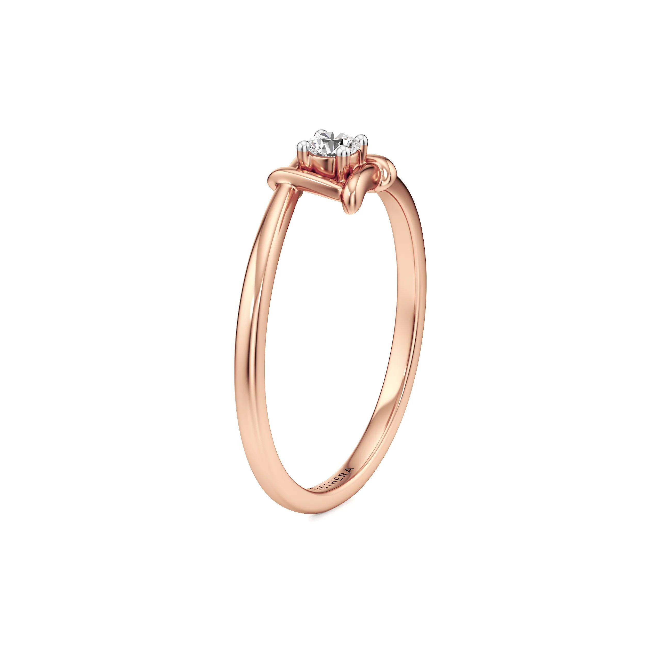 Axis Solitaire Ring 12