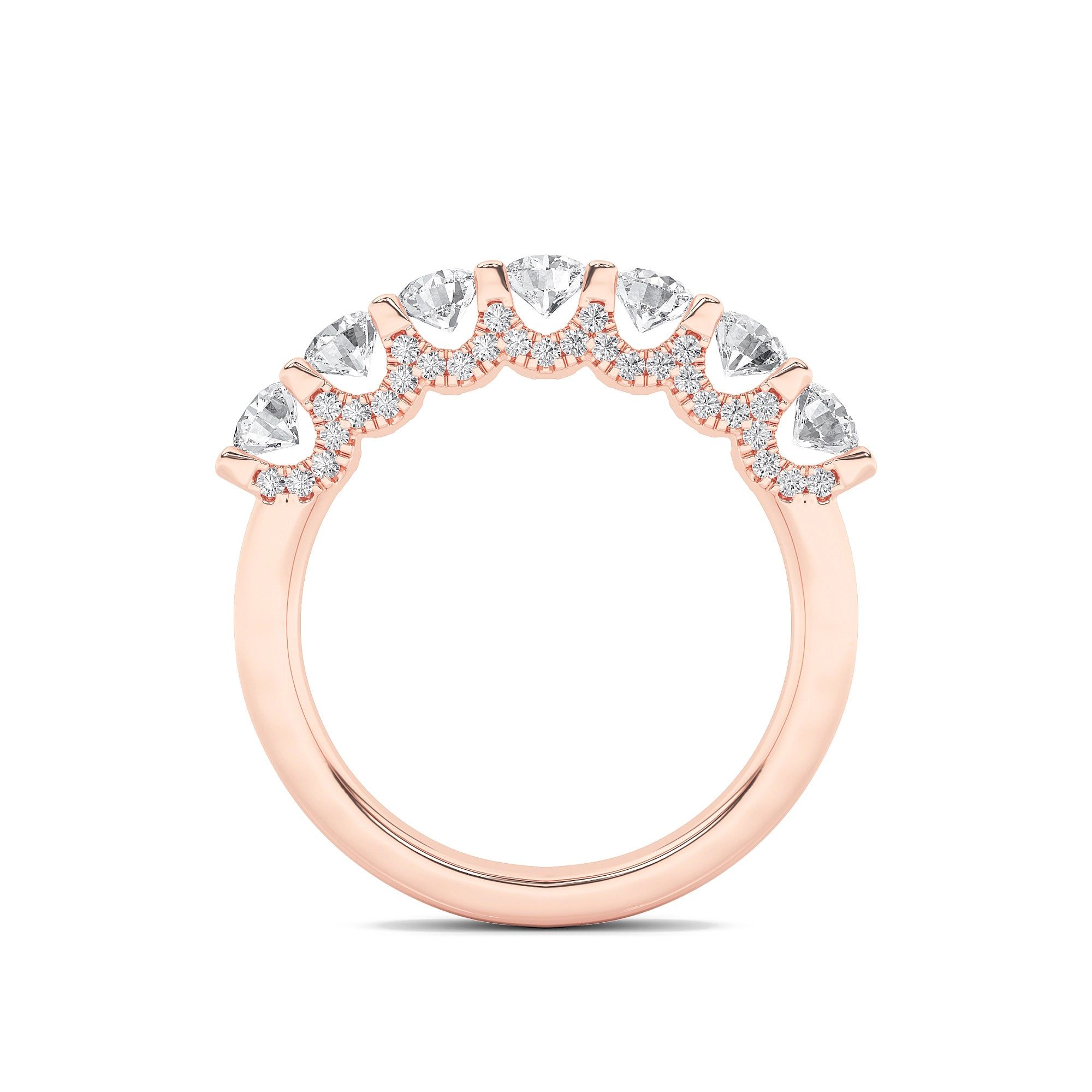 Seven Star Bridal Ring Set 8