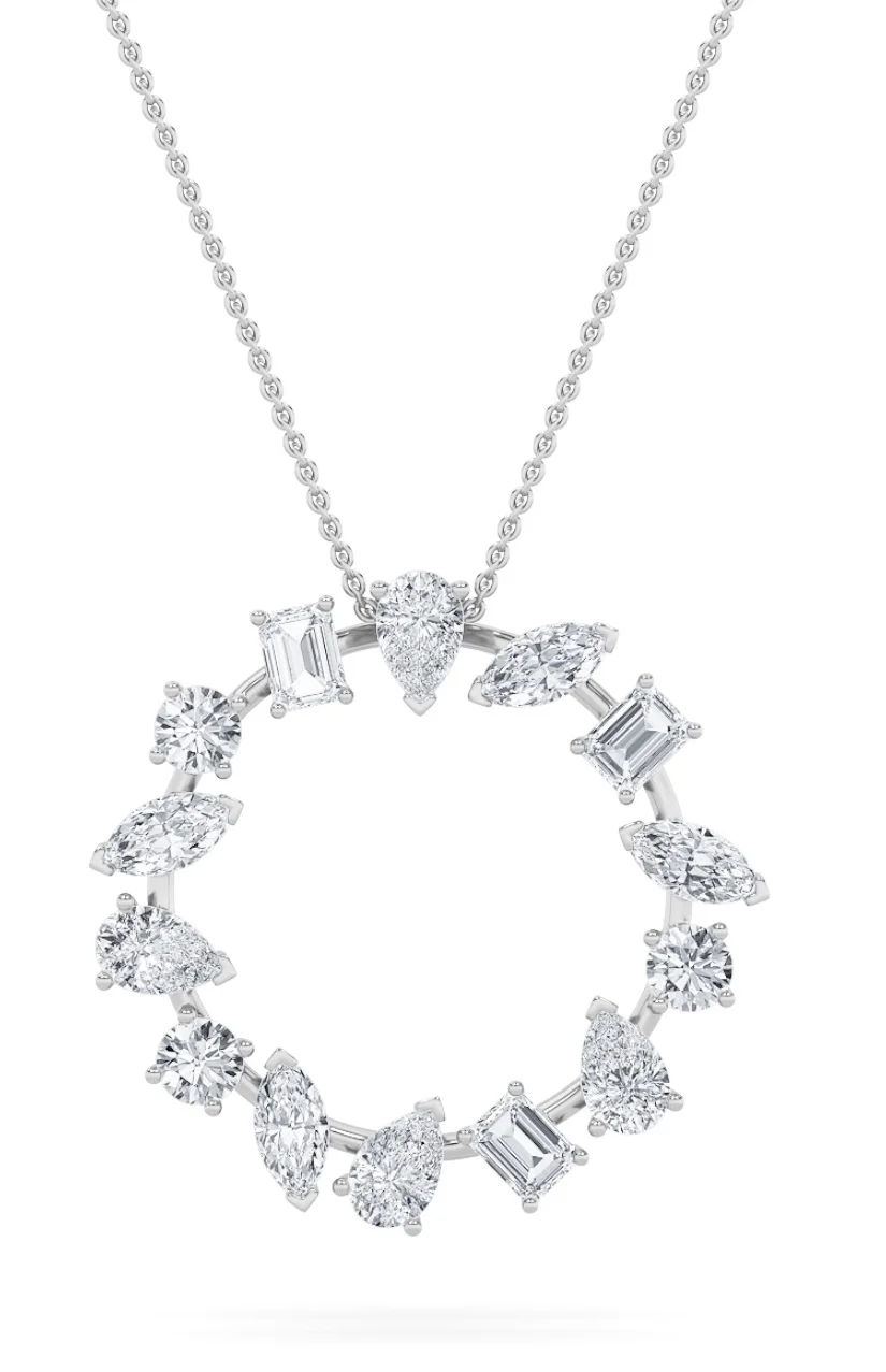 Charming Orb Circle Pendant 3