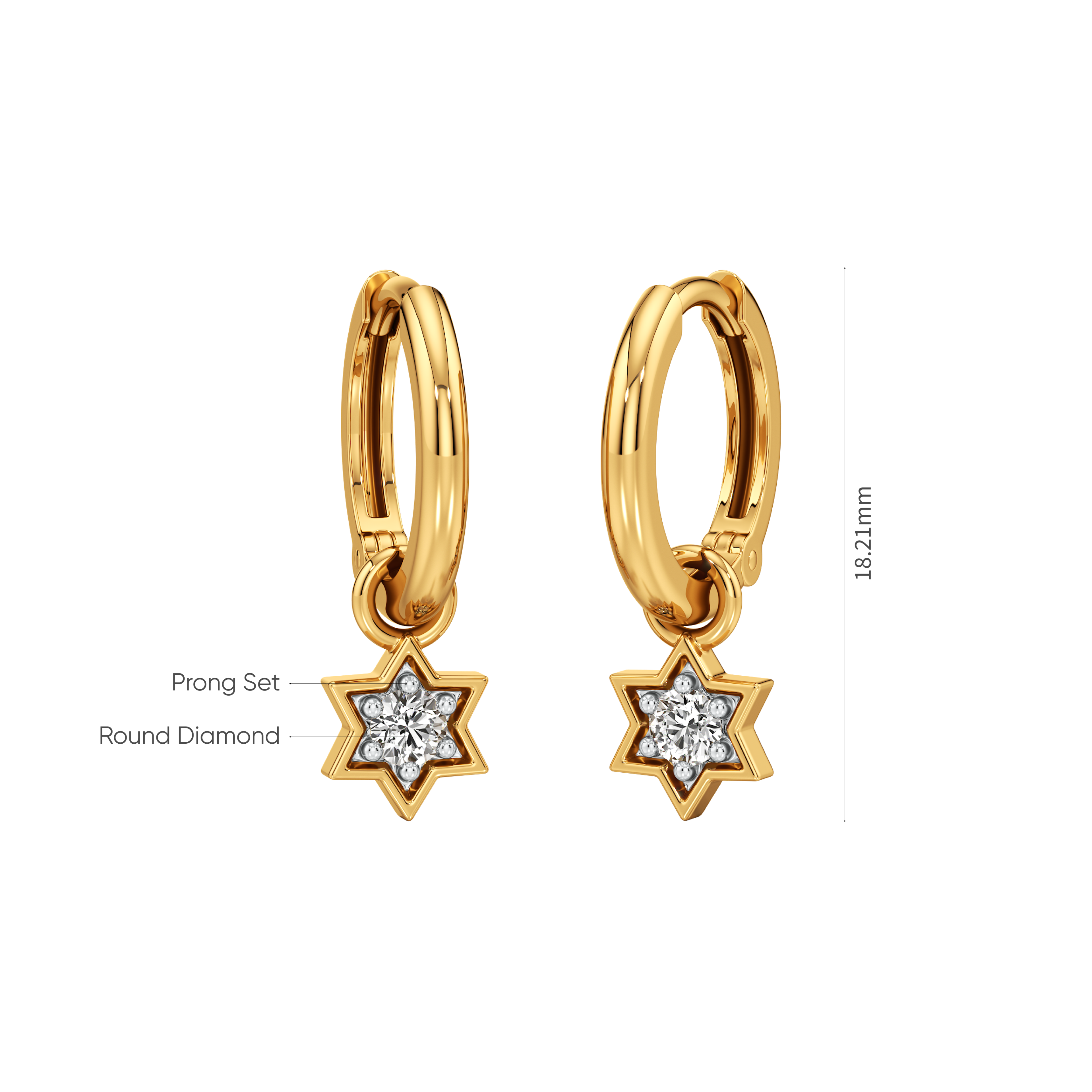 Starlit Hoop Earrings 9