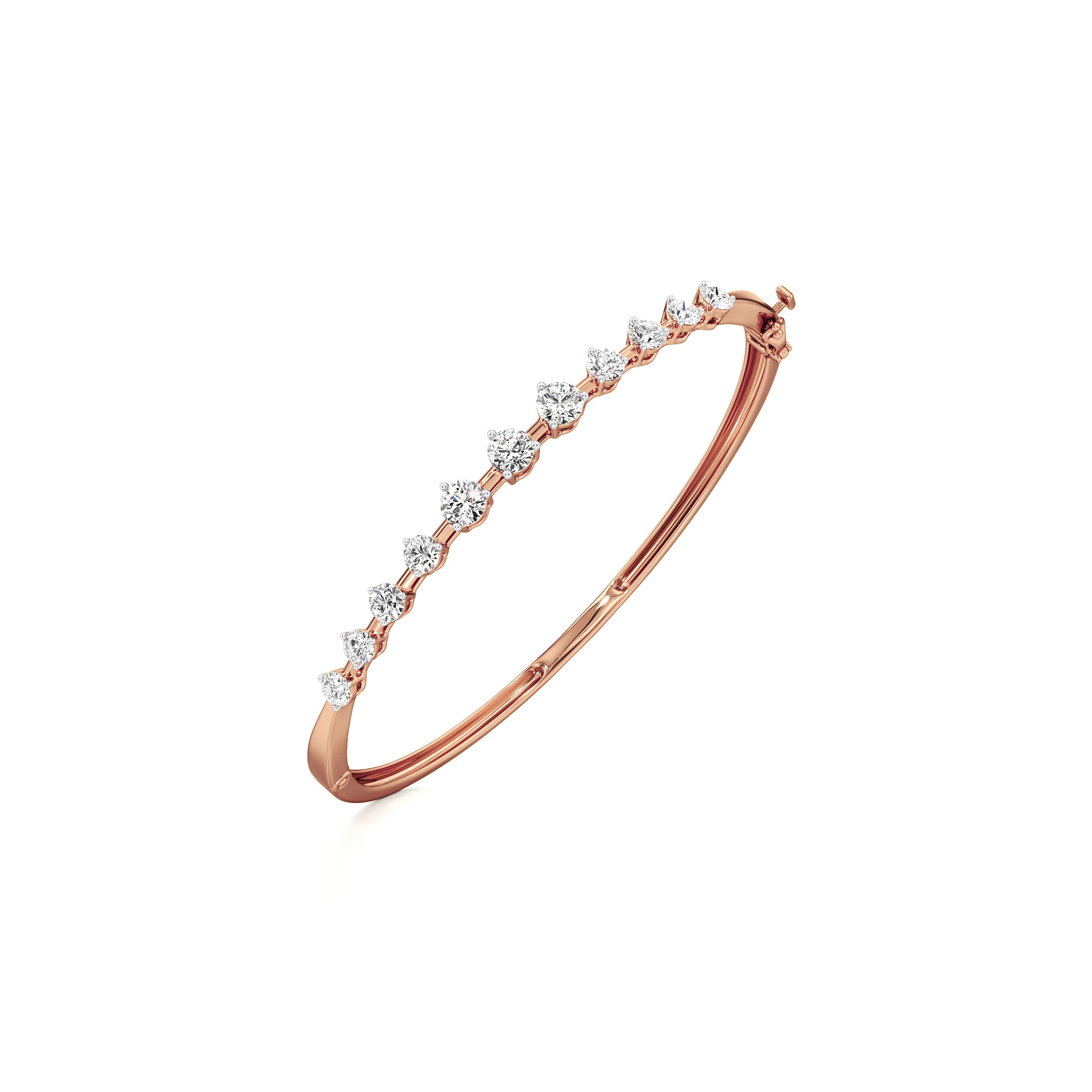 Linear Luxe Bangle 8