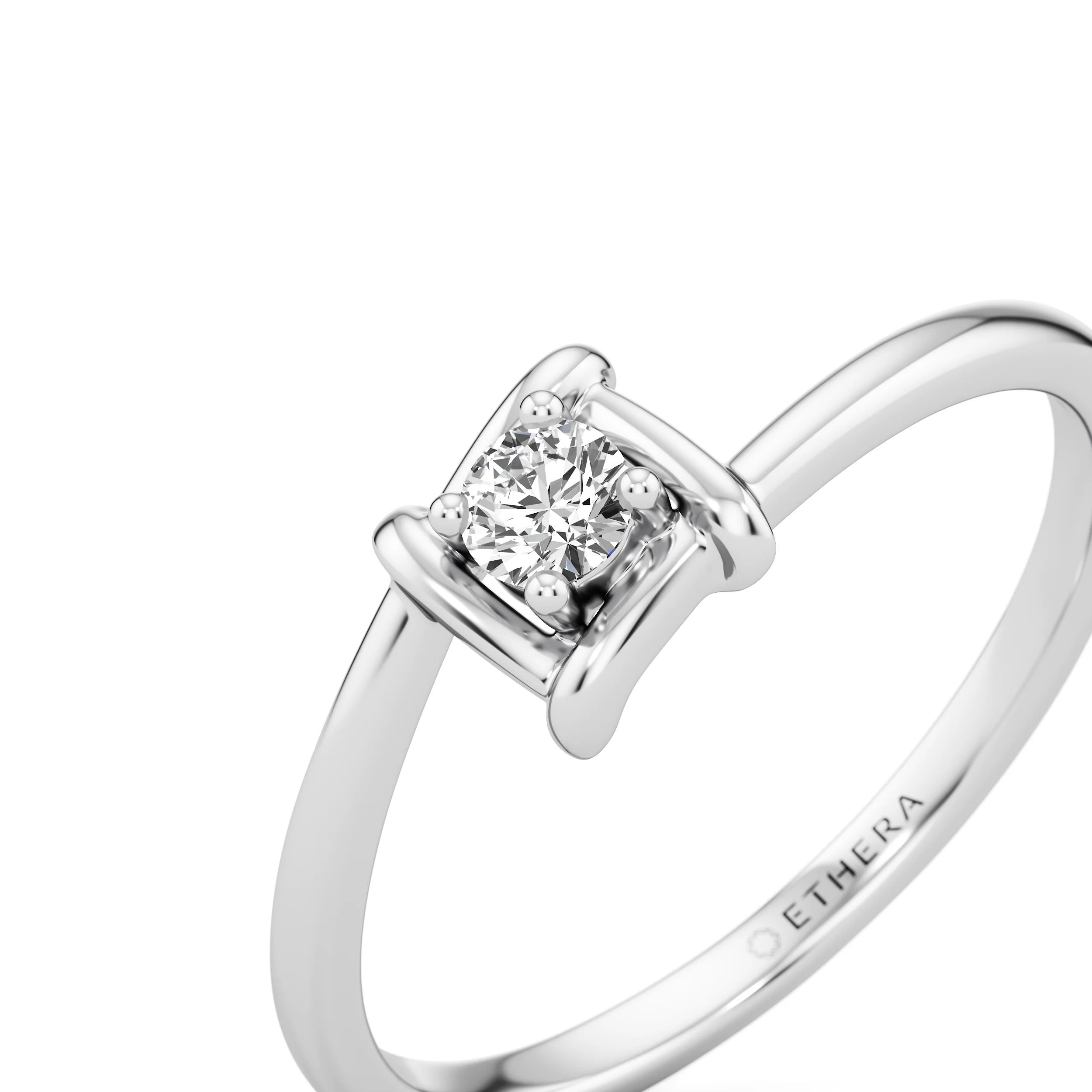 Axis Solitaire Ring 6