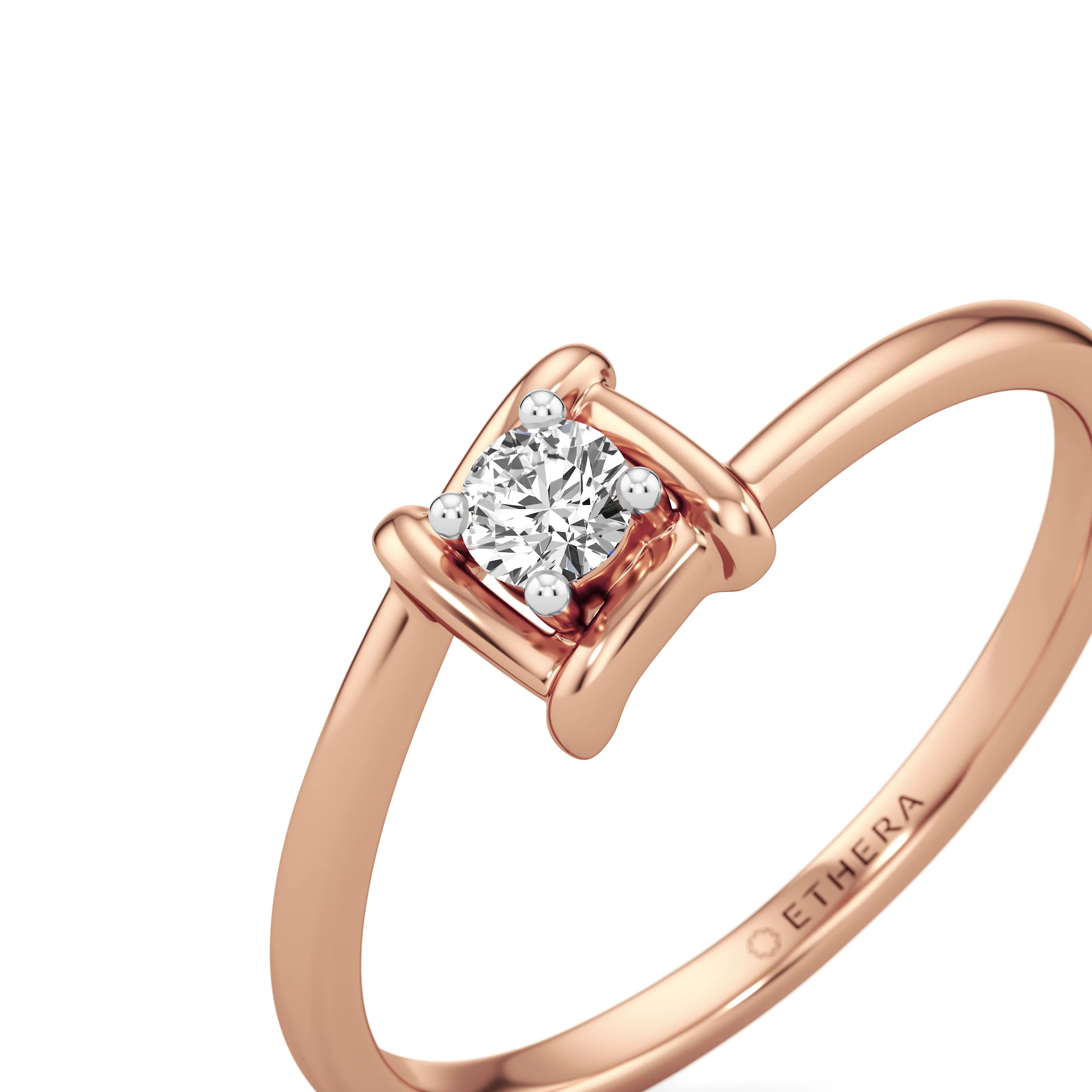 Axis Solitaire Ring 10