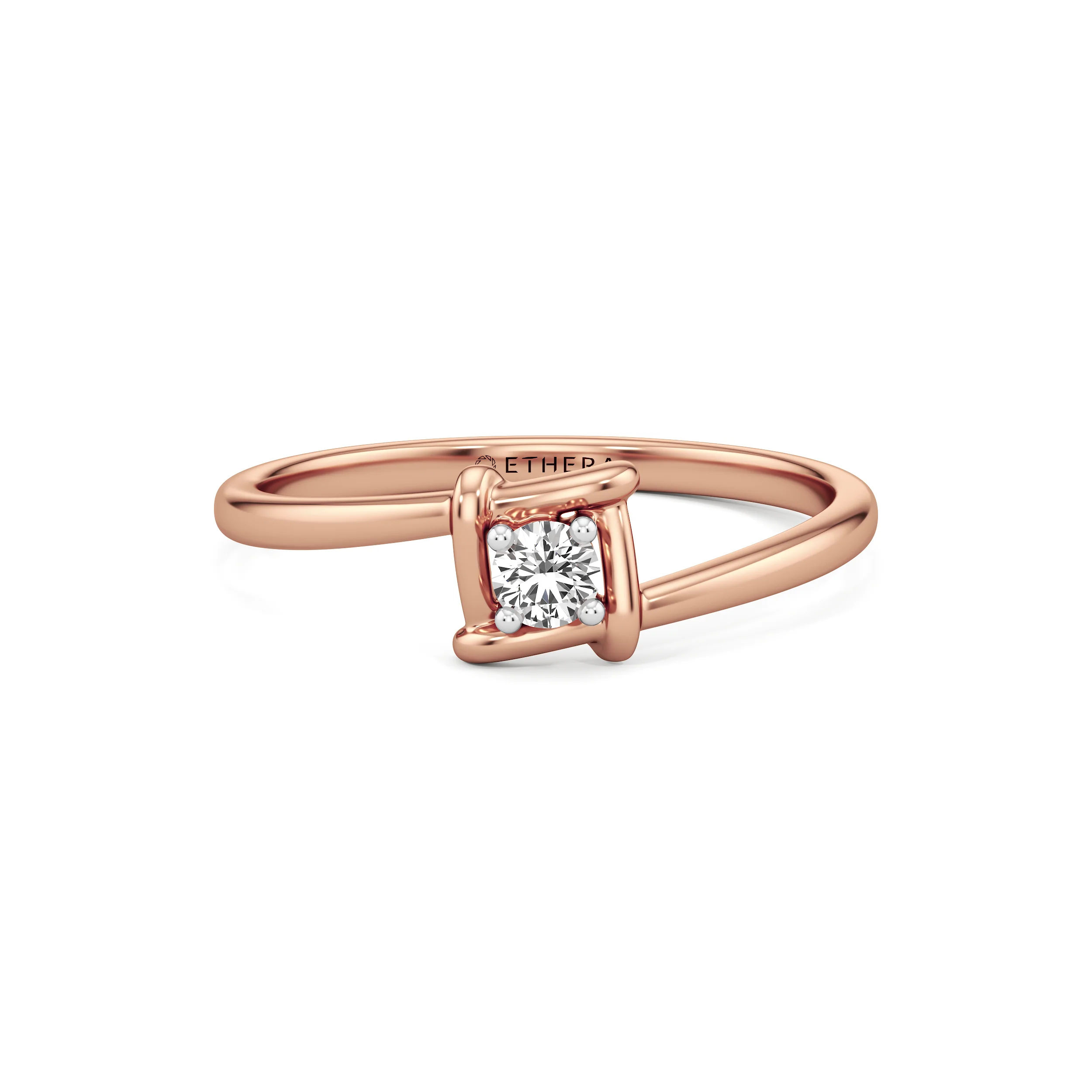 Axis Solitaire Ring 11