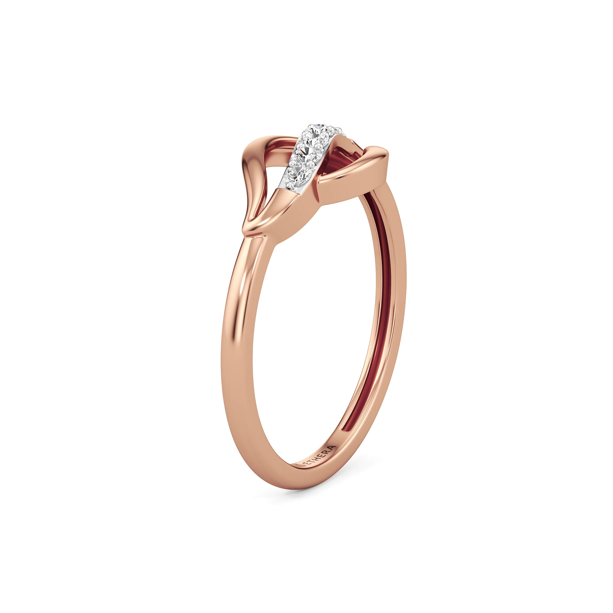 Waved Whisper Ring 12