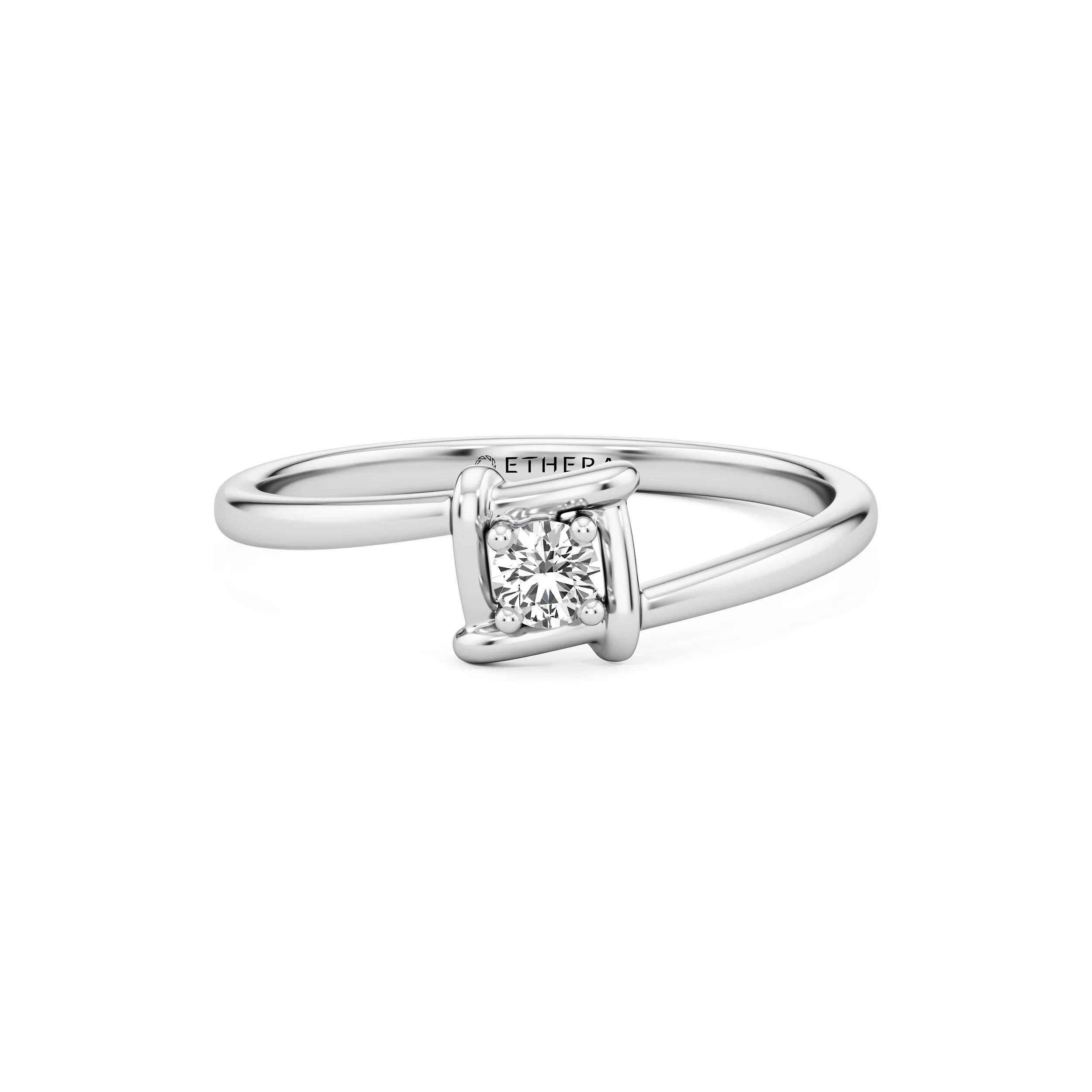 Axis Solitaire Ring 7
