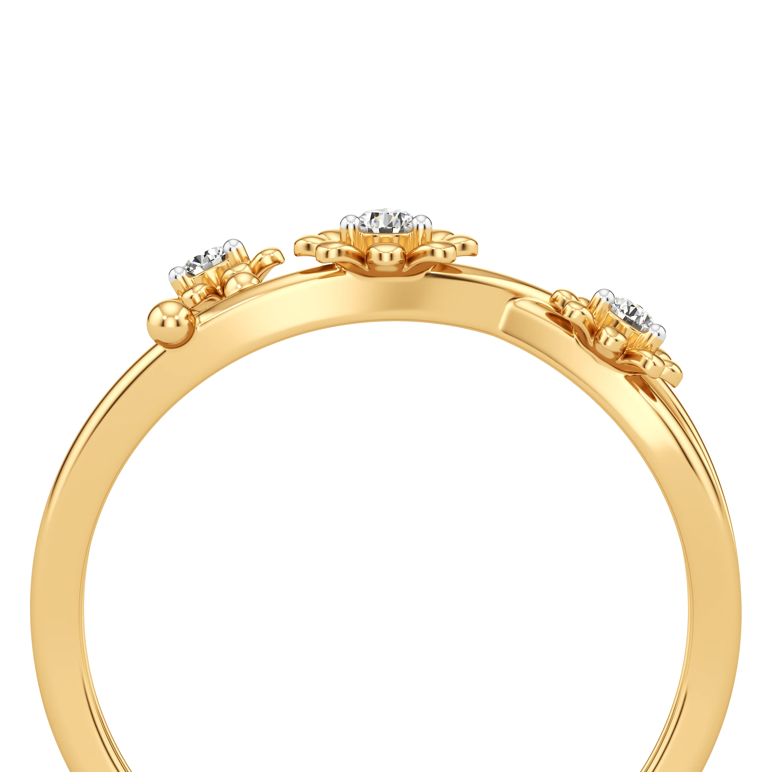 Blossom Loop Diamond Ring 4