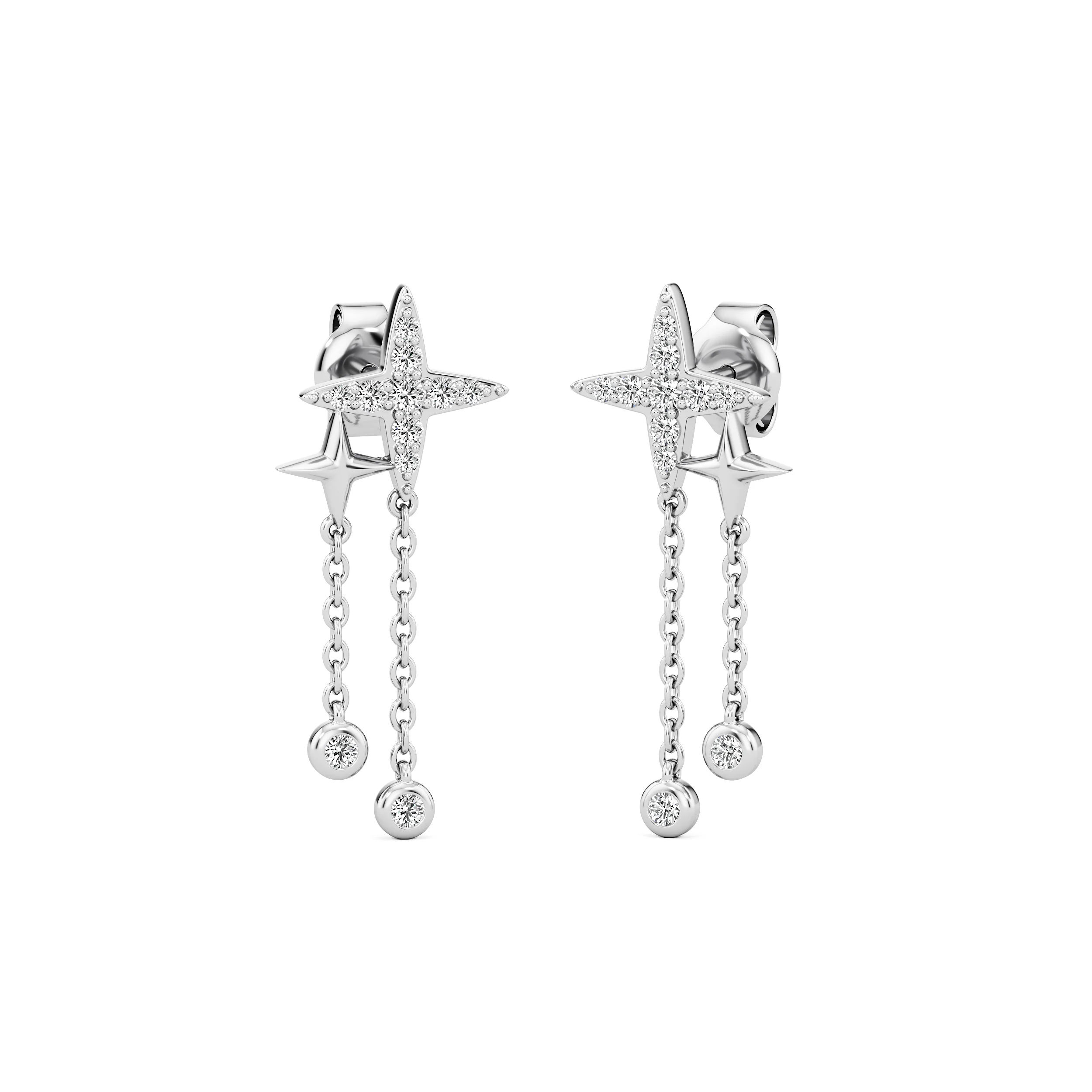 Starfall Chain Earrings 3