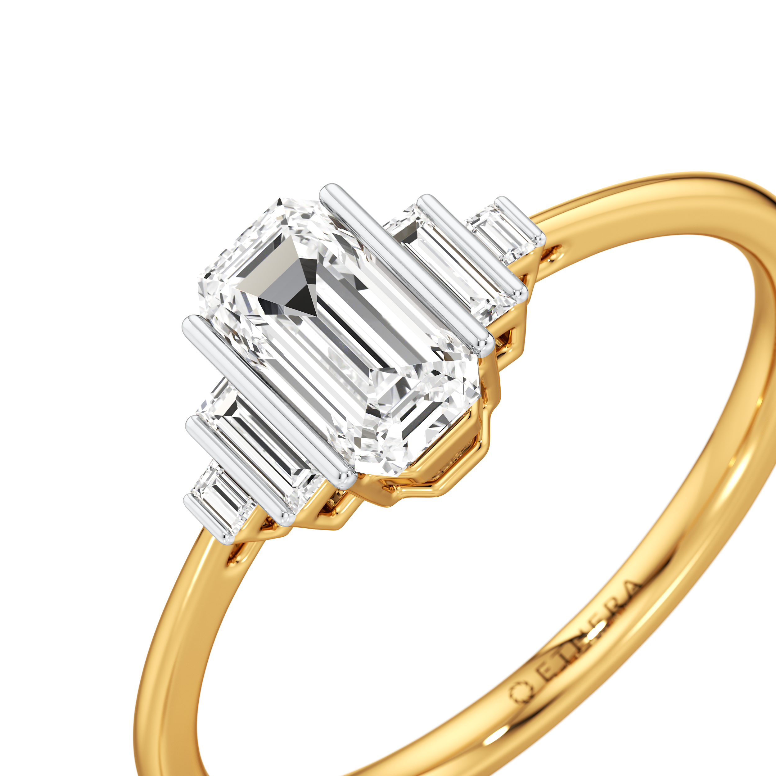 Emerald Axis Ring hover