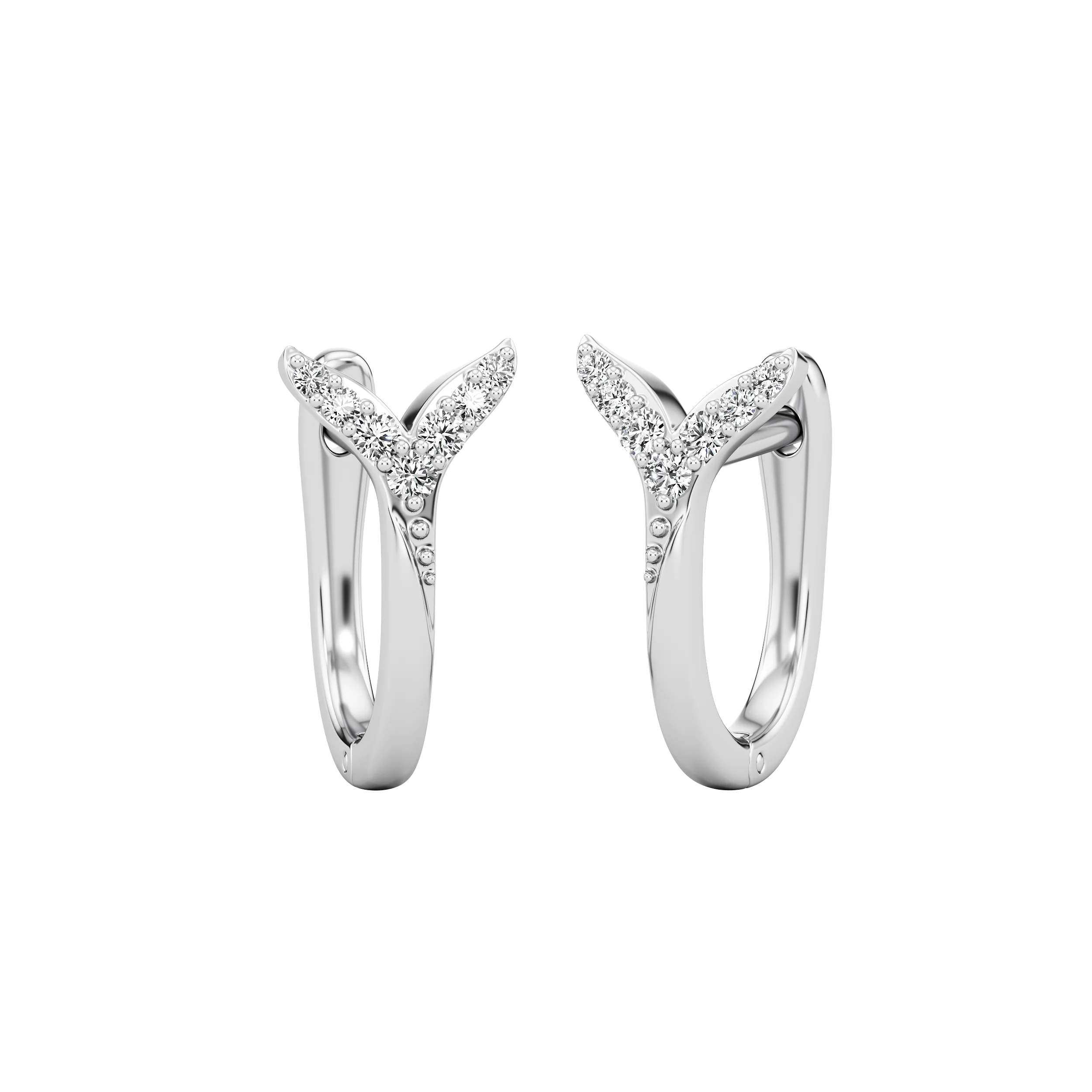 Tidal Diamond Huggies 3