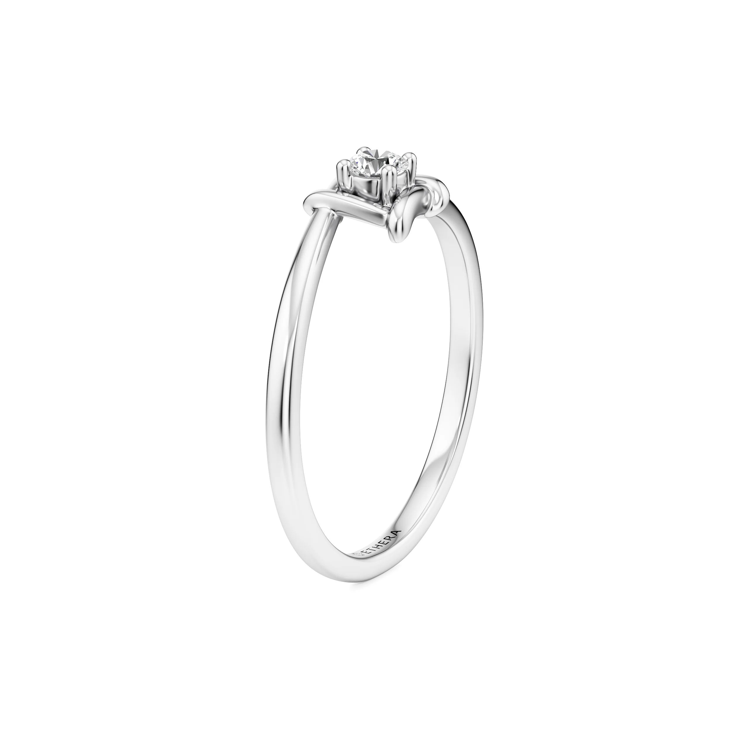 Axis Solitaire Ring 8
