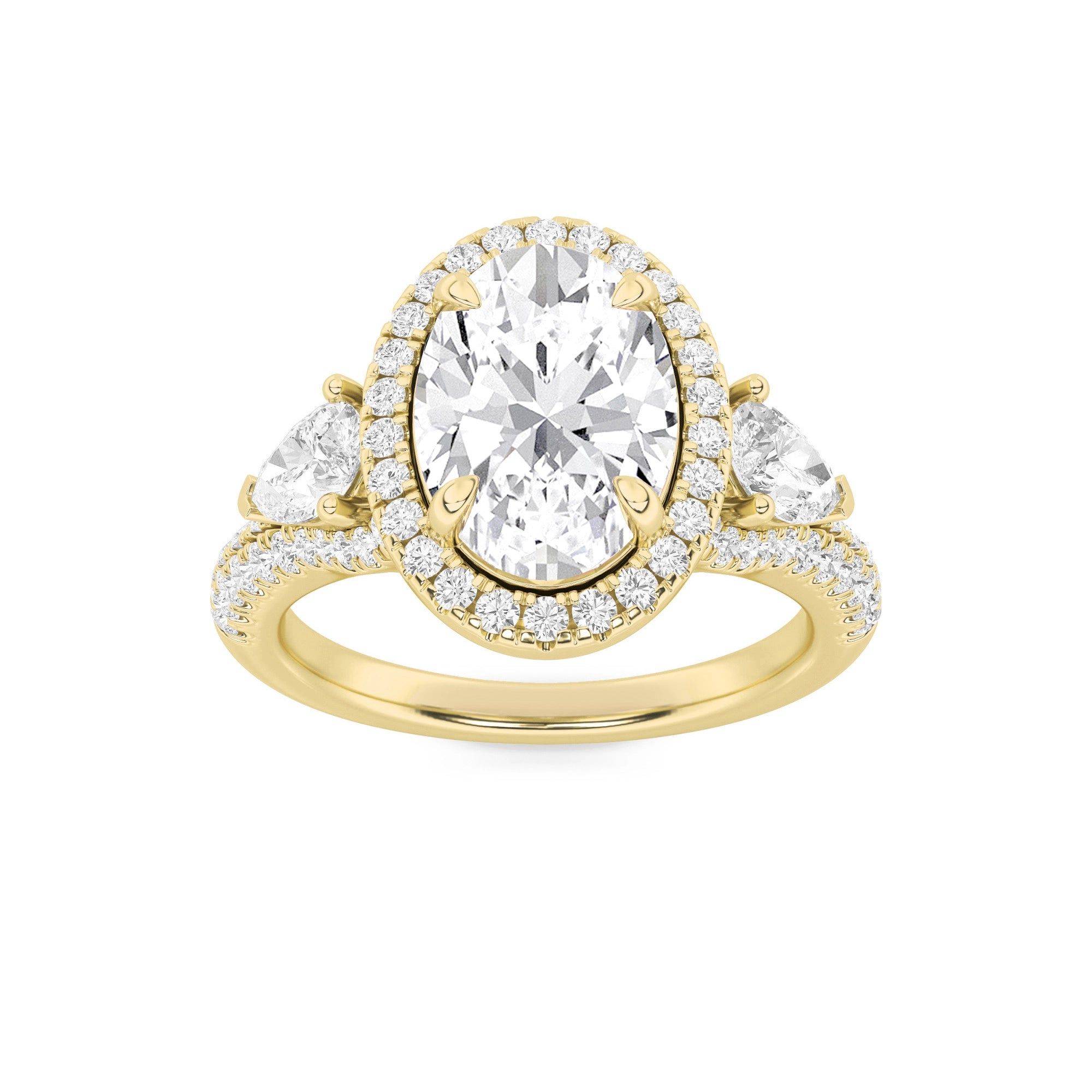 Radiance Triology 3 Stone Ring 0