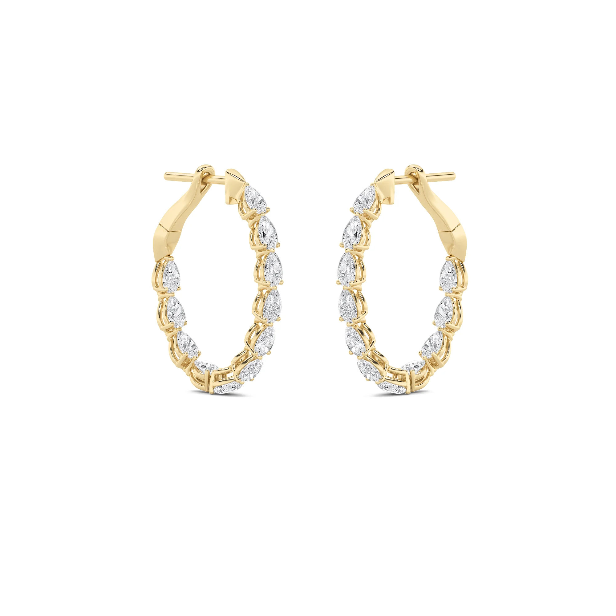 Infinite Glow Hoop Earrings 0