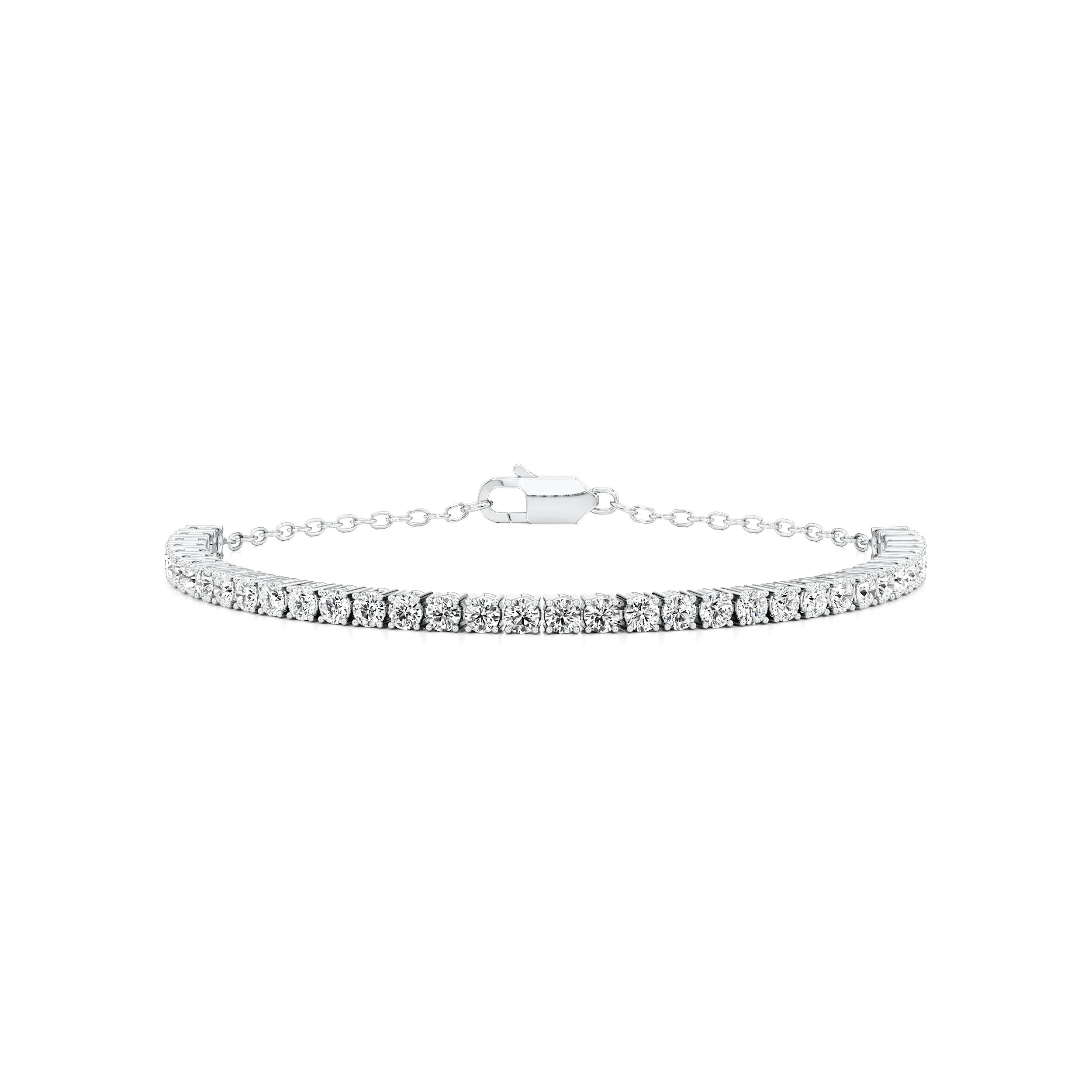 Lustre Line Tennis Bracelet 3