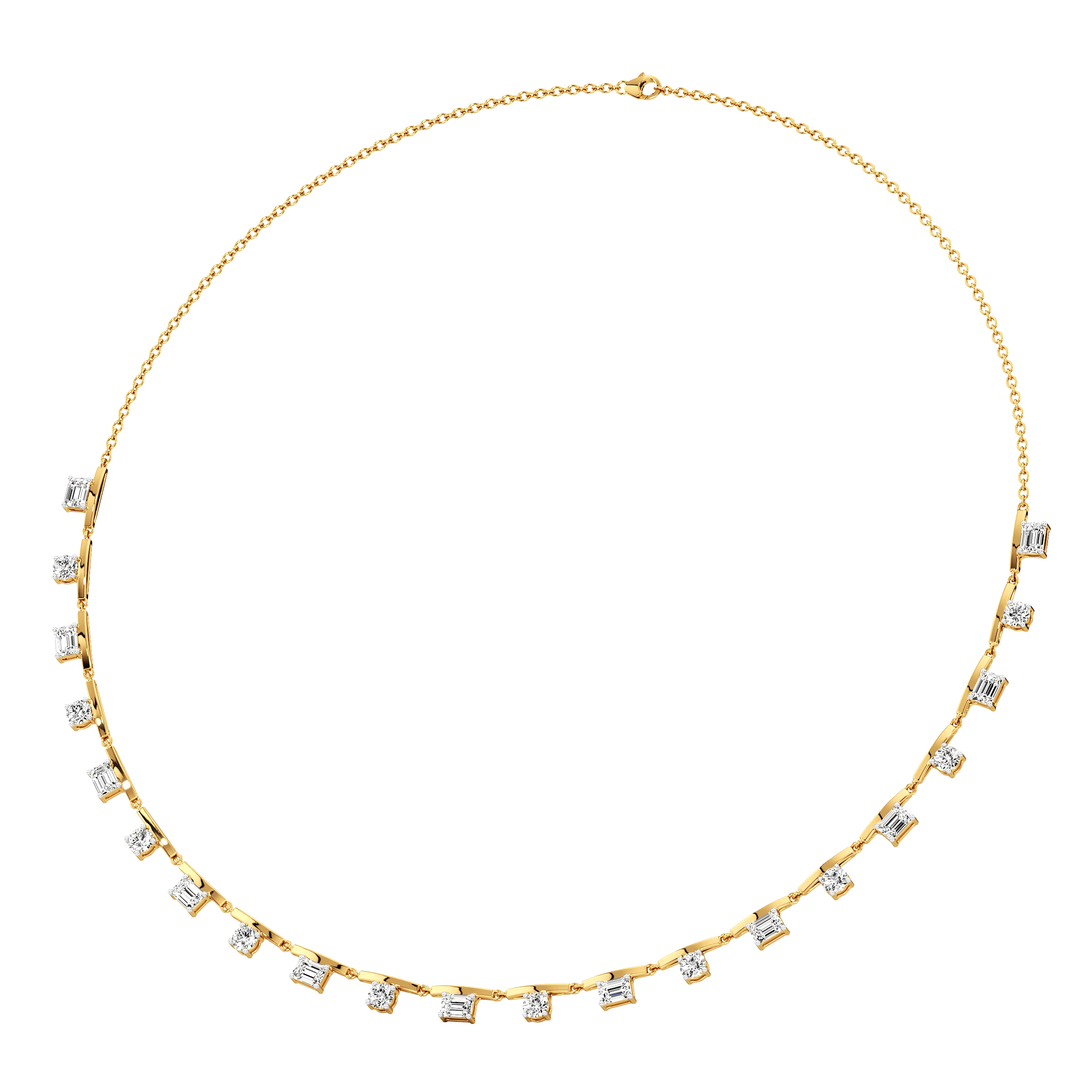 Starlight Serenade Tennis Necklace 2