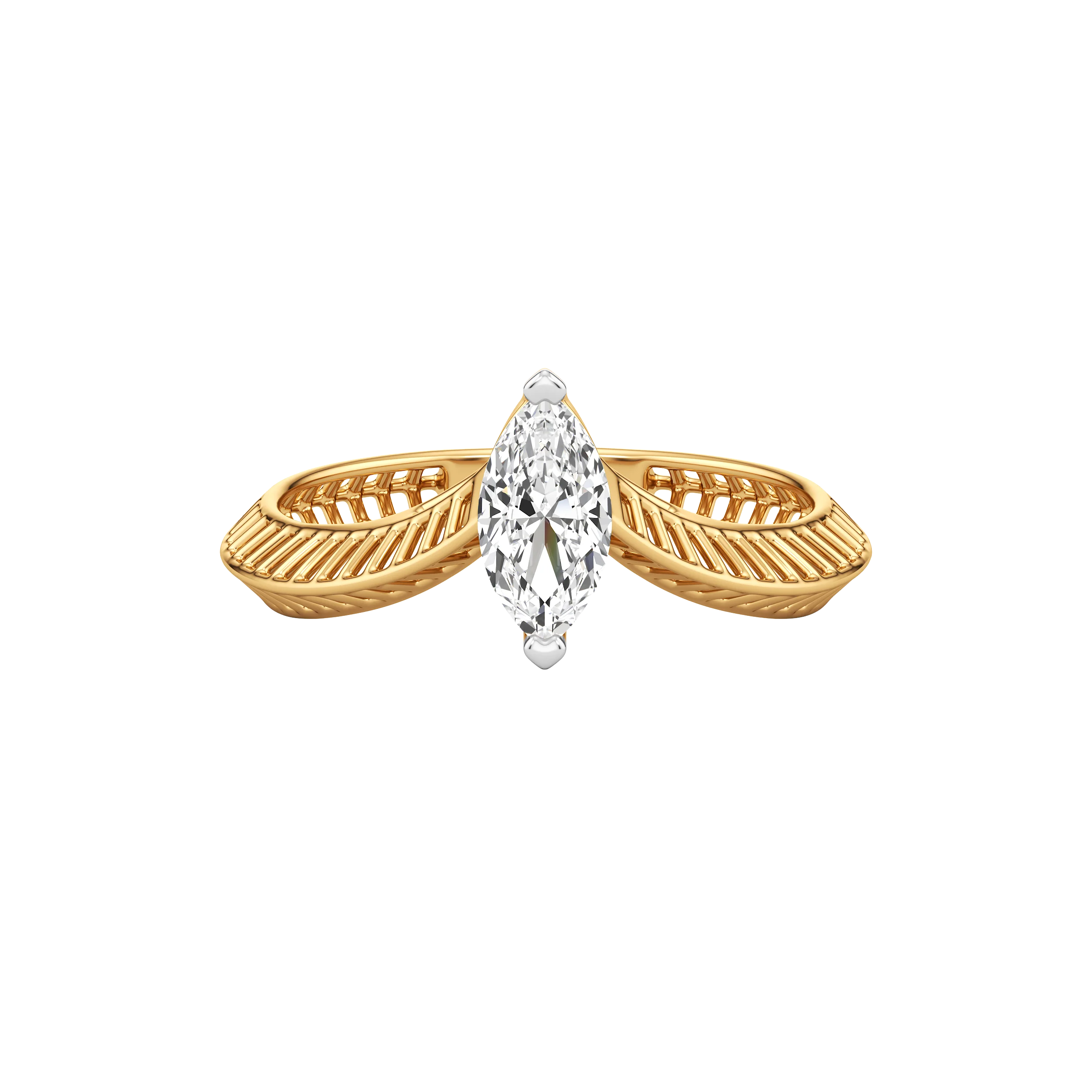 Marquise Flow Diamond Ring 1