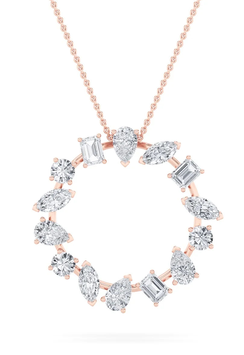 Charming Orb Circle Pendant 7