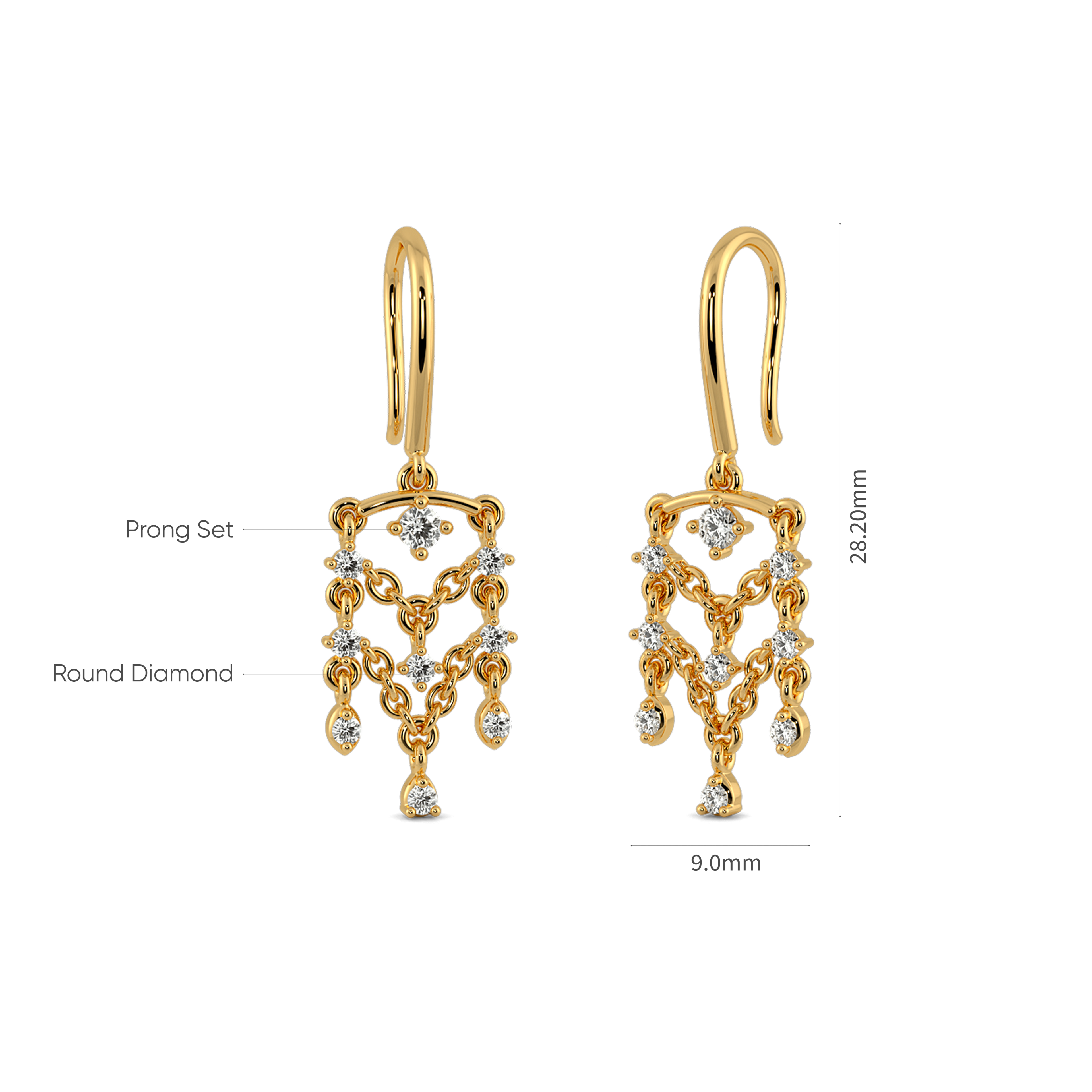 Aurora Drape Earrings 4