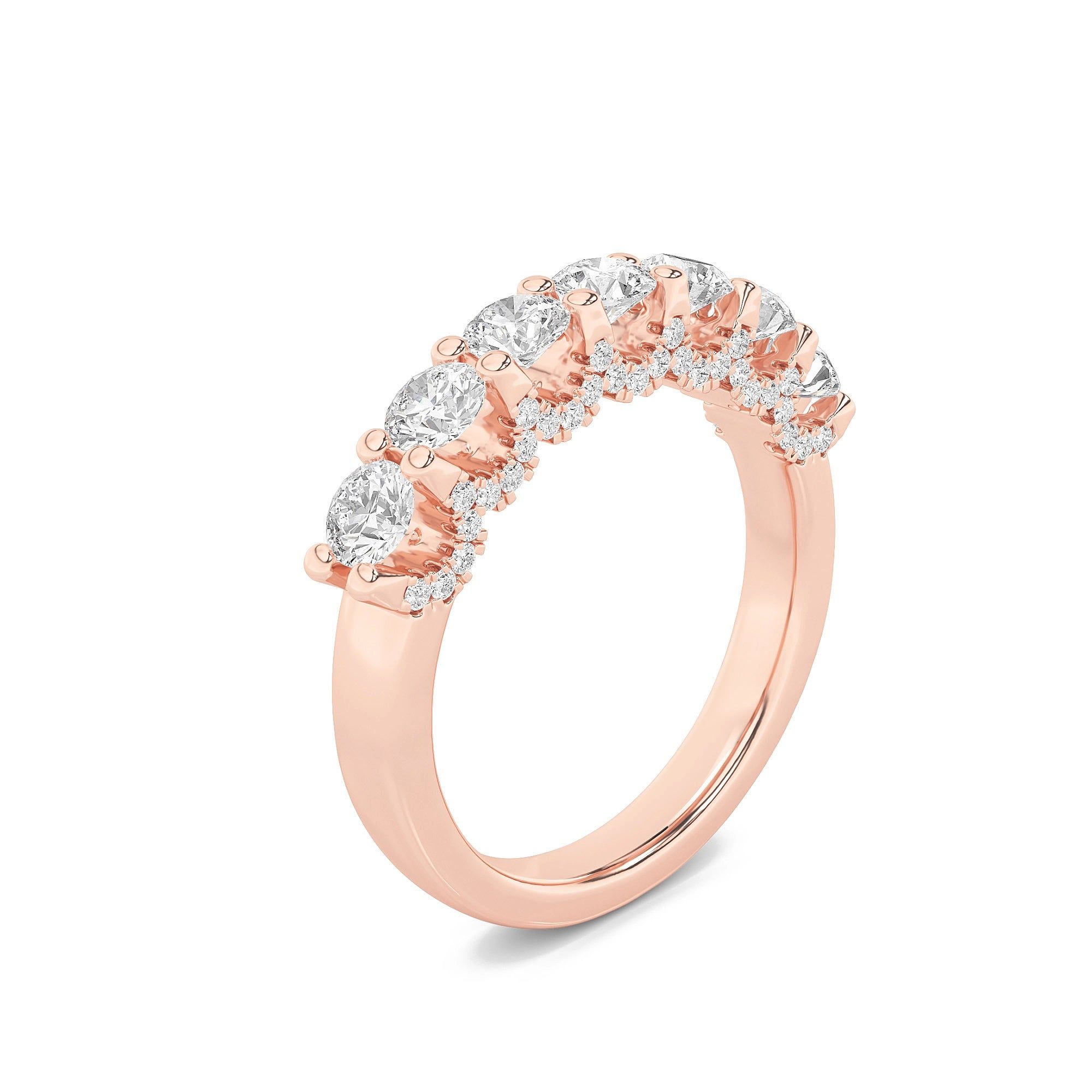 Seven Star Bridal Ring Set 7