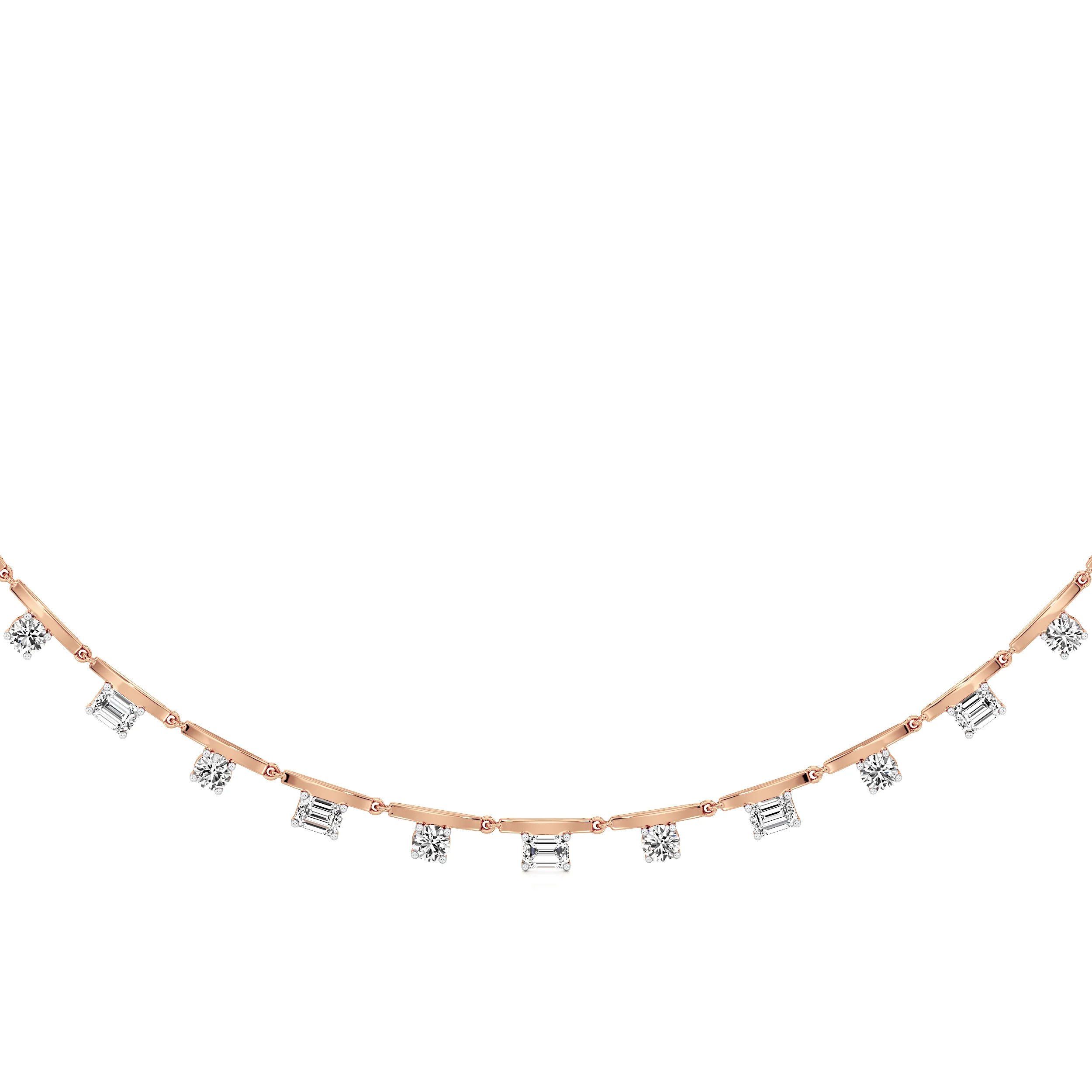 Starlight Serenade Tennis Necklace 8