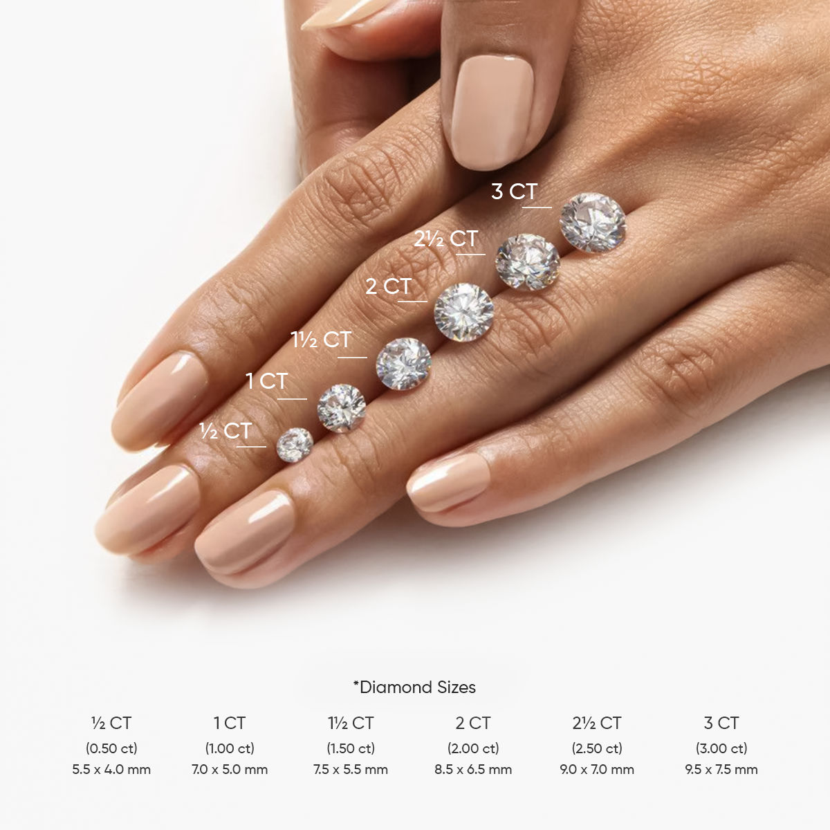 Nature’s Touch Solitaire Ring 5