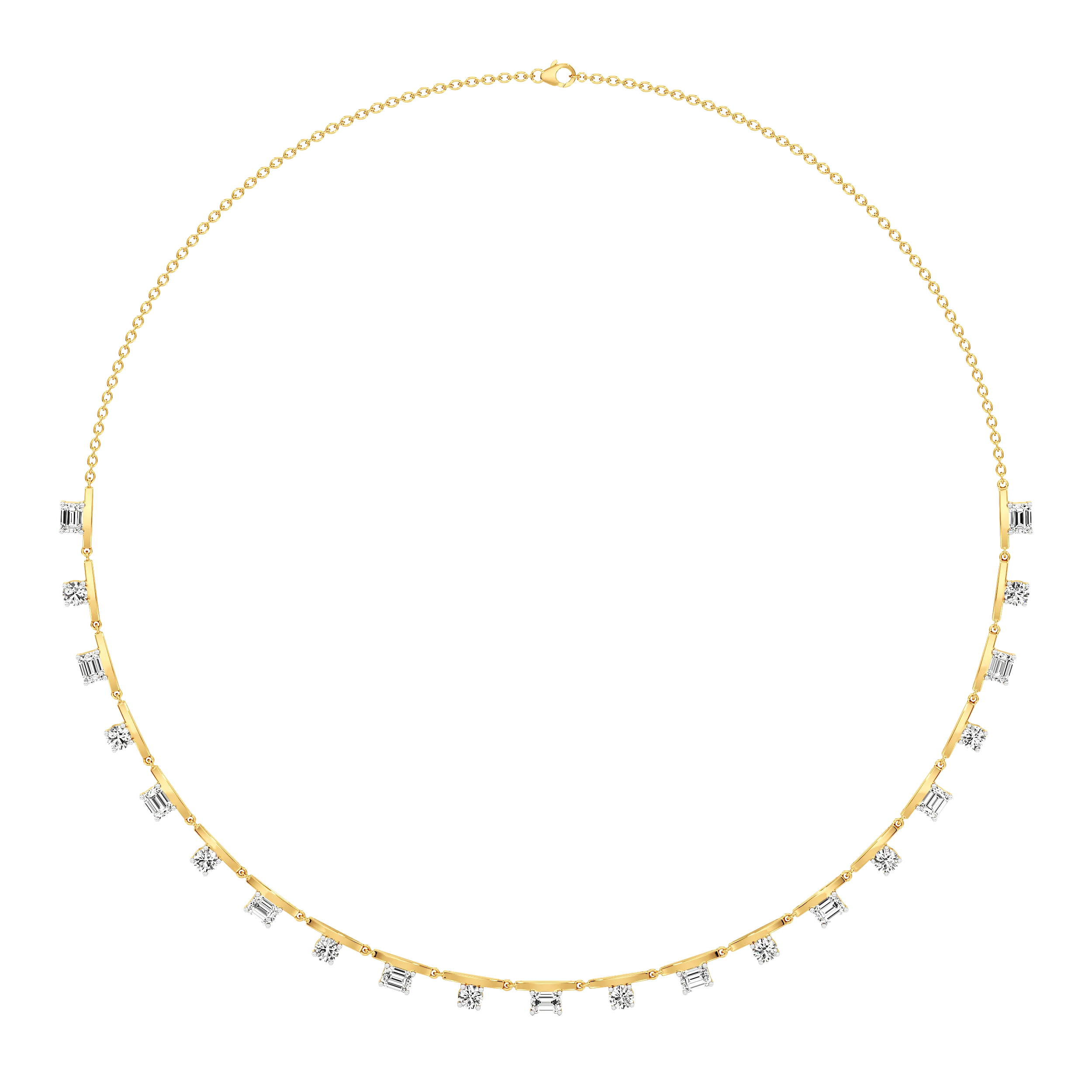 Starlight Serenade Tennis Necklace 3